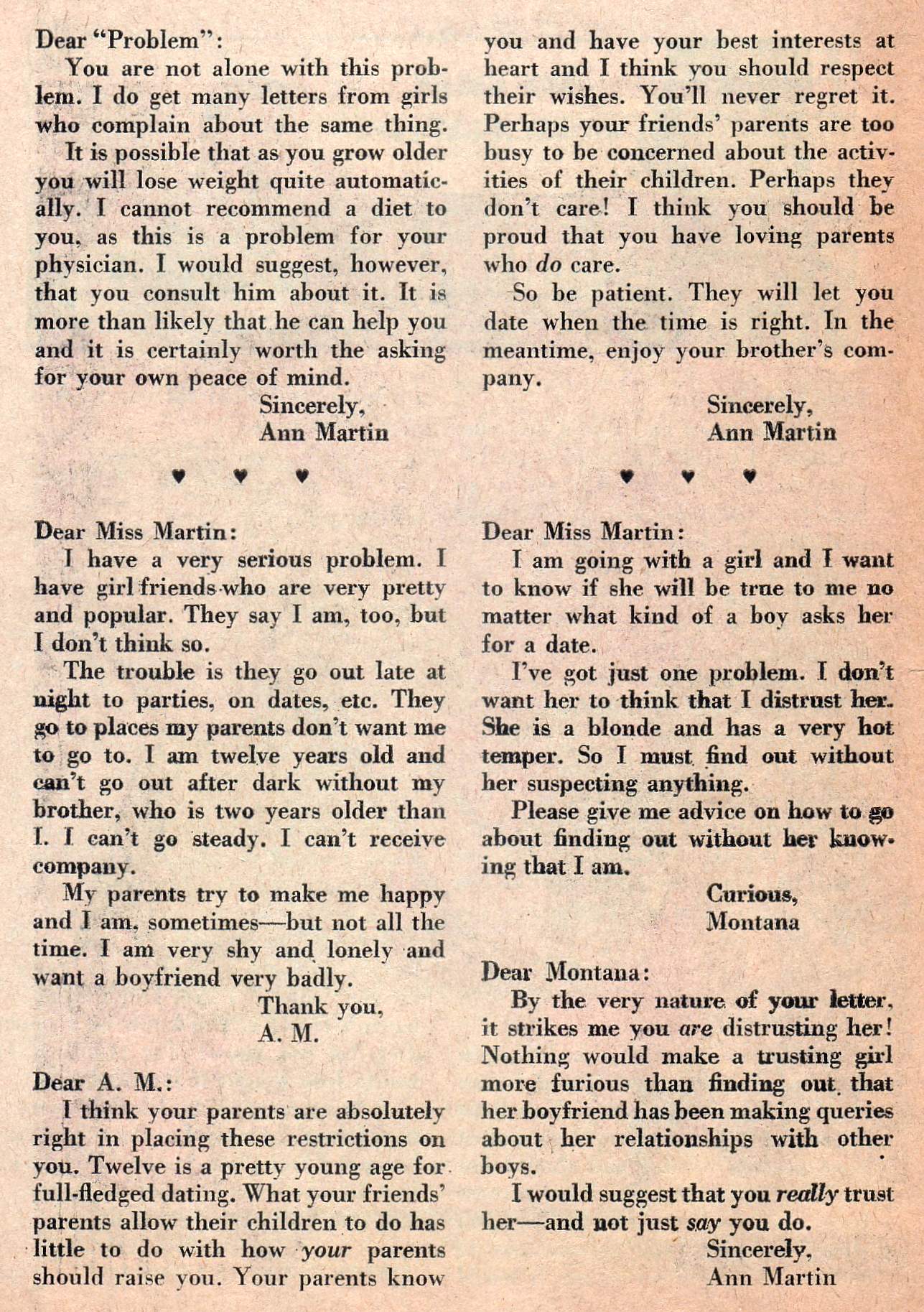 Read online Secret Hearts comic -  Issue #73 - 26