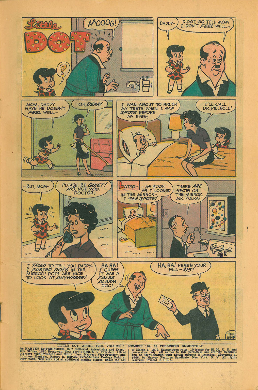 Read online Little Dot (1953) comic -  Issue #104 - 3