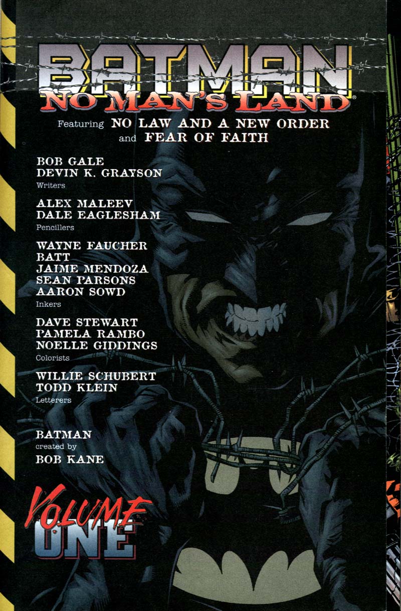 Read online Batman: No Man's Land comic -  Issue # TPB 1 - 2