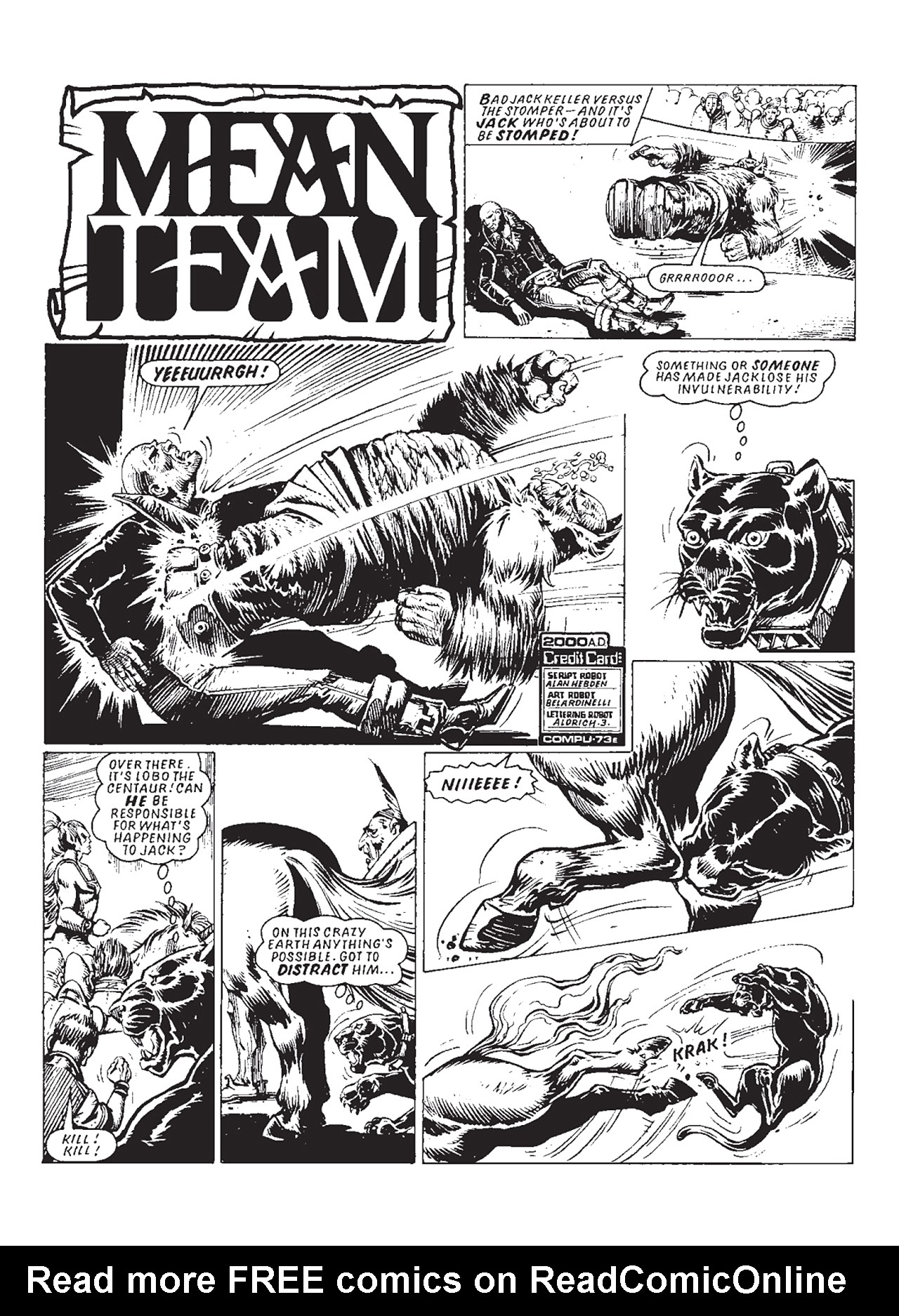 Read online Mean Team comic -  Issue # TPB - 147