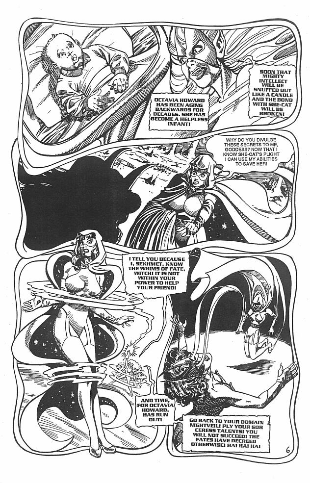 Read online Femforce: Rampaging She-Cat! comic -  Issue # Full - 29