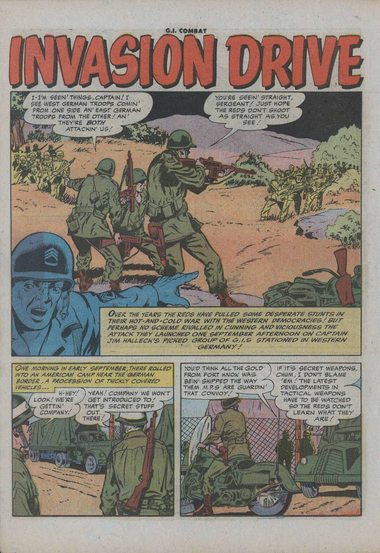 Read online G.I. Combat (1952) comic -  Issue #38 - 19