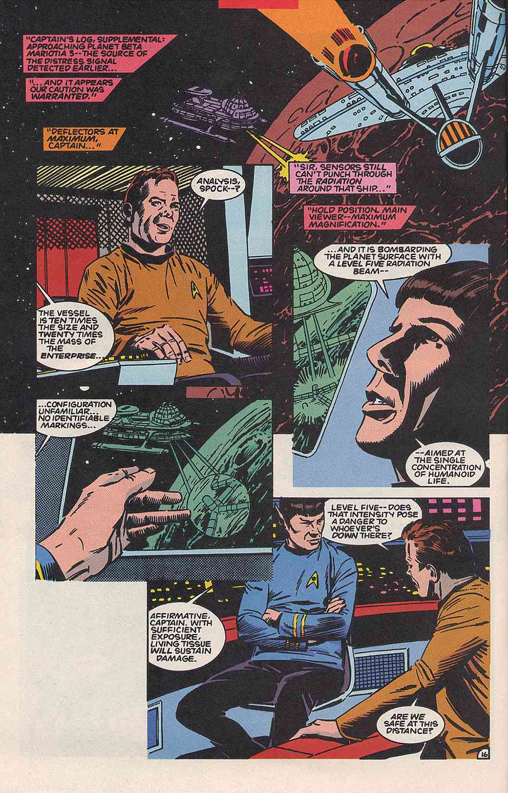 Read online Star Trek (1989) comic -  Issue #58 - 17