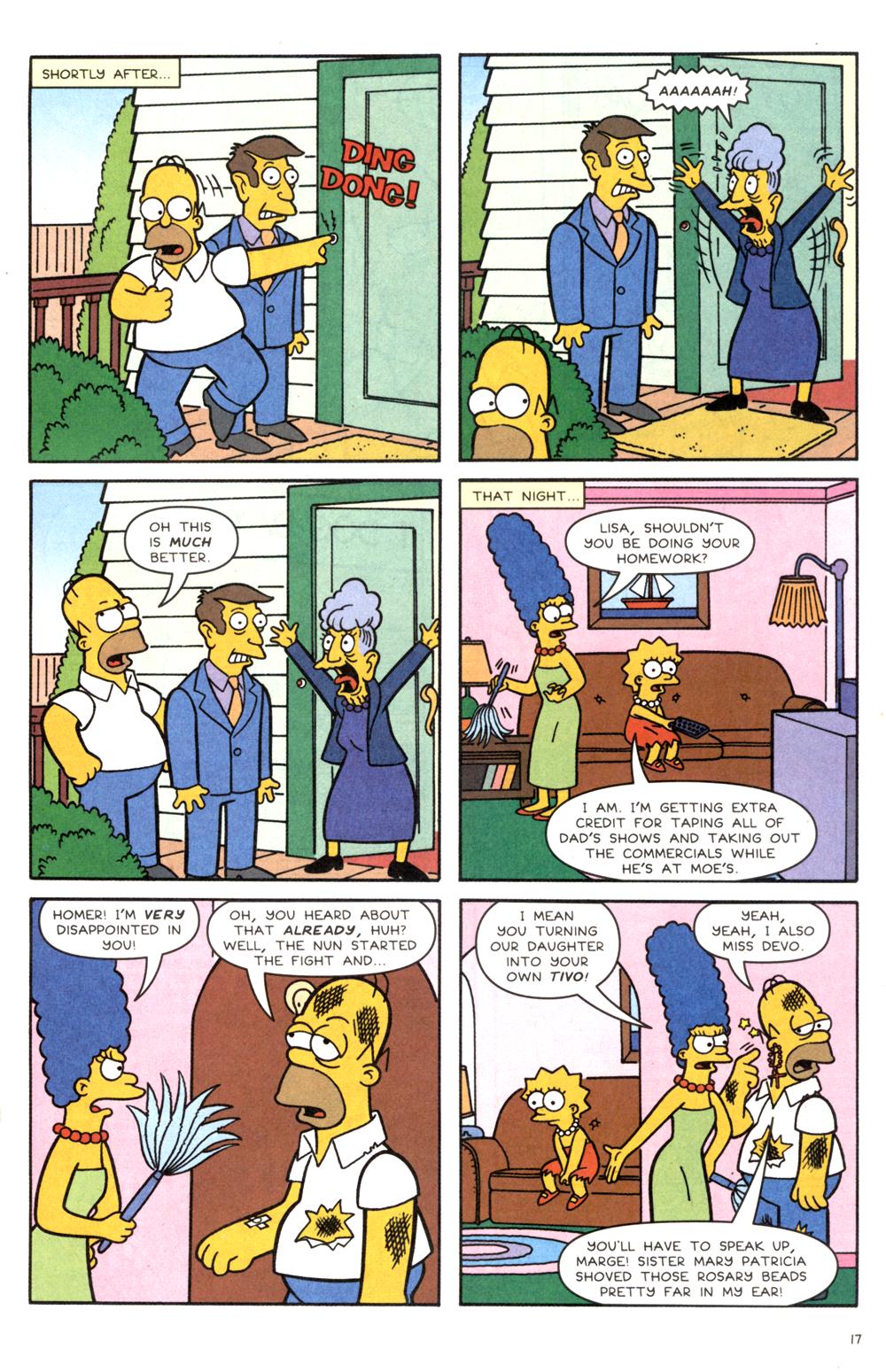 Read online Simpsons Comics comic -  Issue #84 - 18