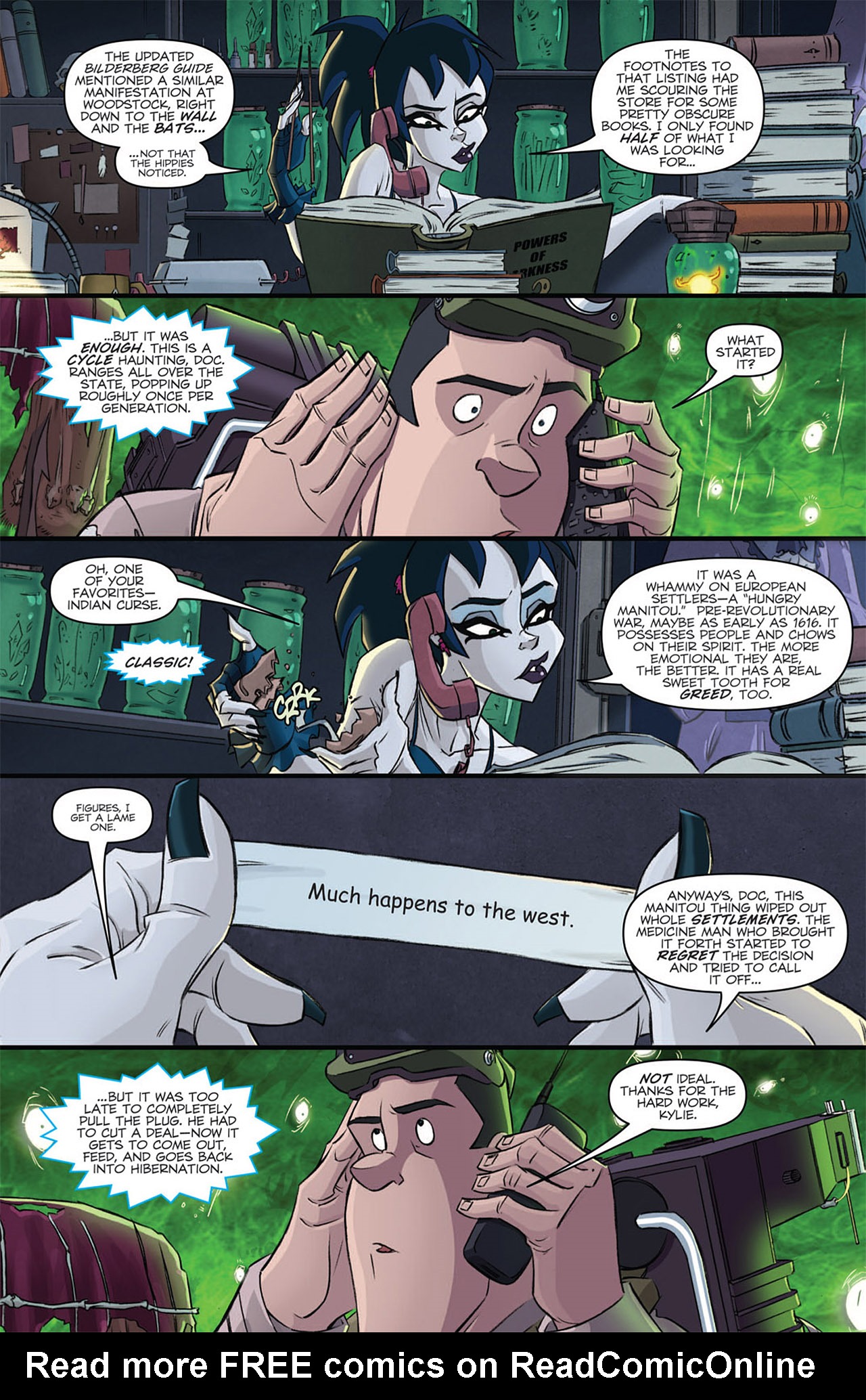 Read online Ghostbusters (2011) comic -  Issue #6 - 6