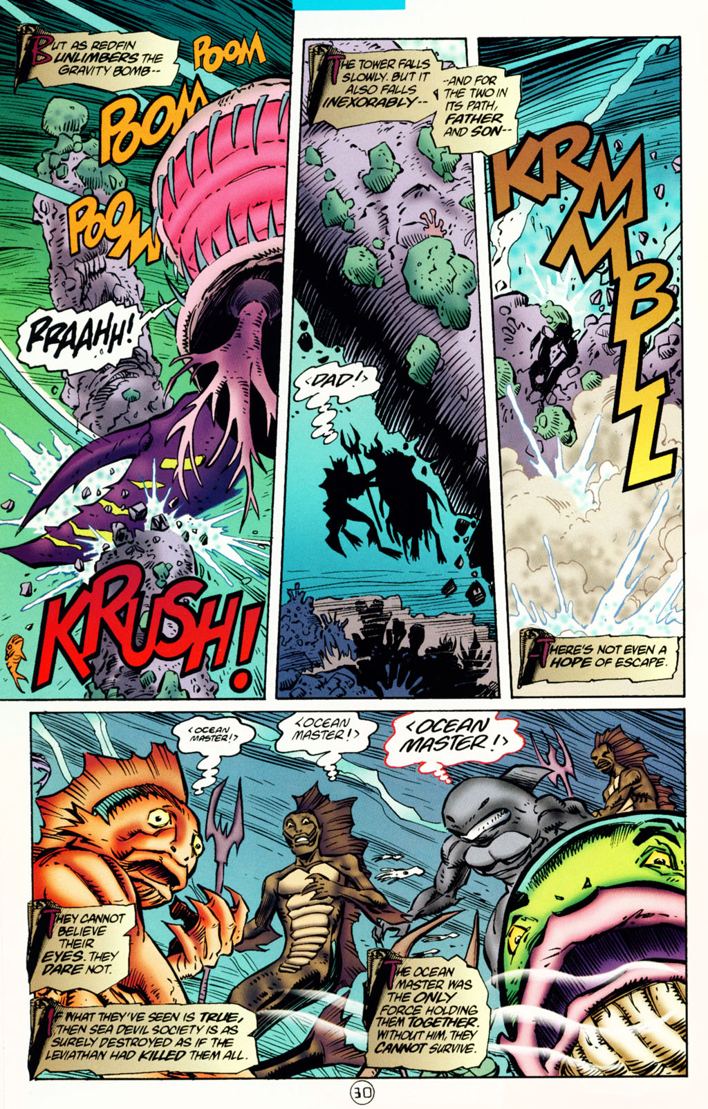 Read online Tangent Comics/ Sea Devils comic -  Issue # Full - 36