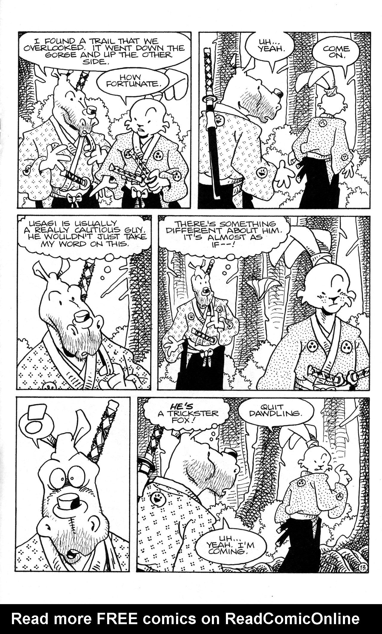 Read online Usagi Yojimbo (1996) comic -  Issue #110 - 16