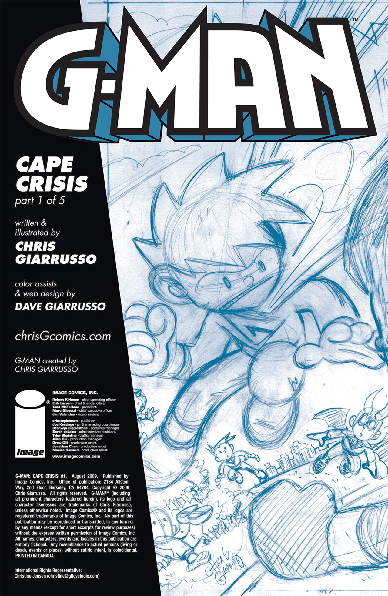 Read online G-Man: Cape Crisis comic -  Issue #1 - 2