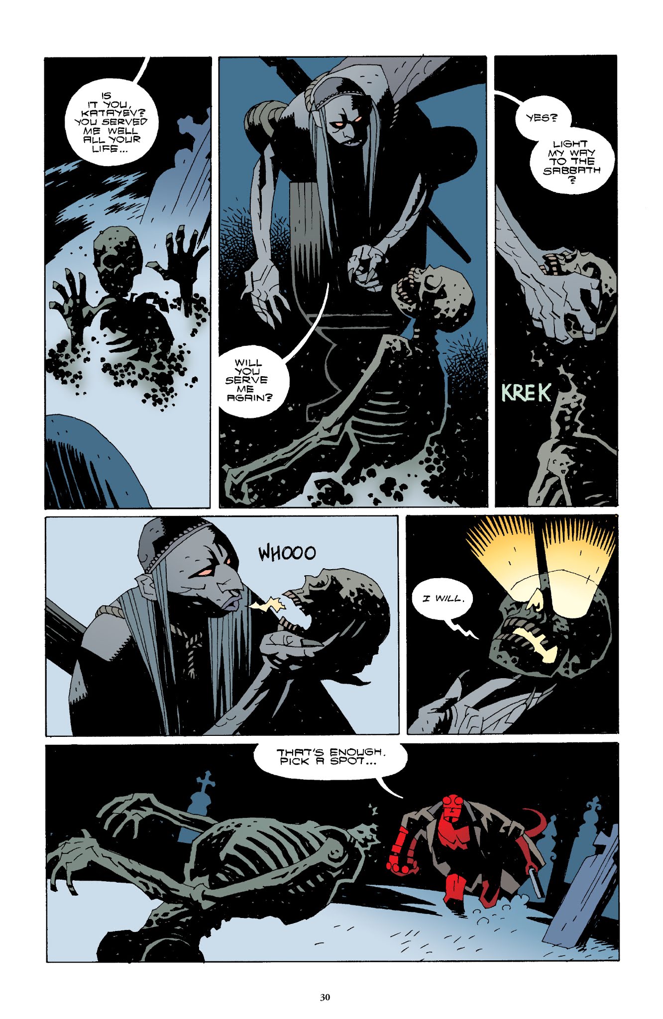 Read online Hellboy The Complete Short Stories comic -  Issue # TPB 2 (Part 1) - 31