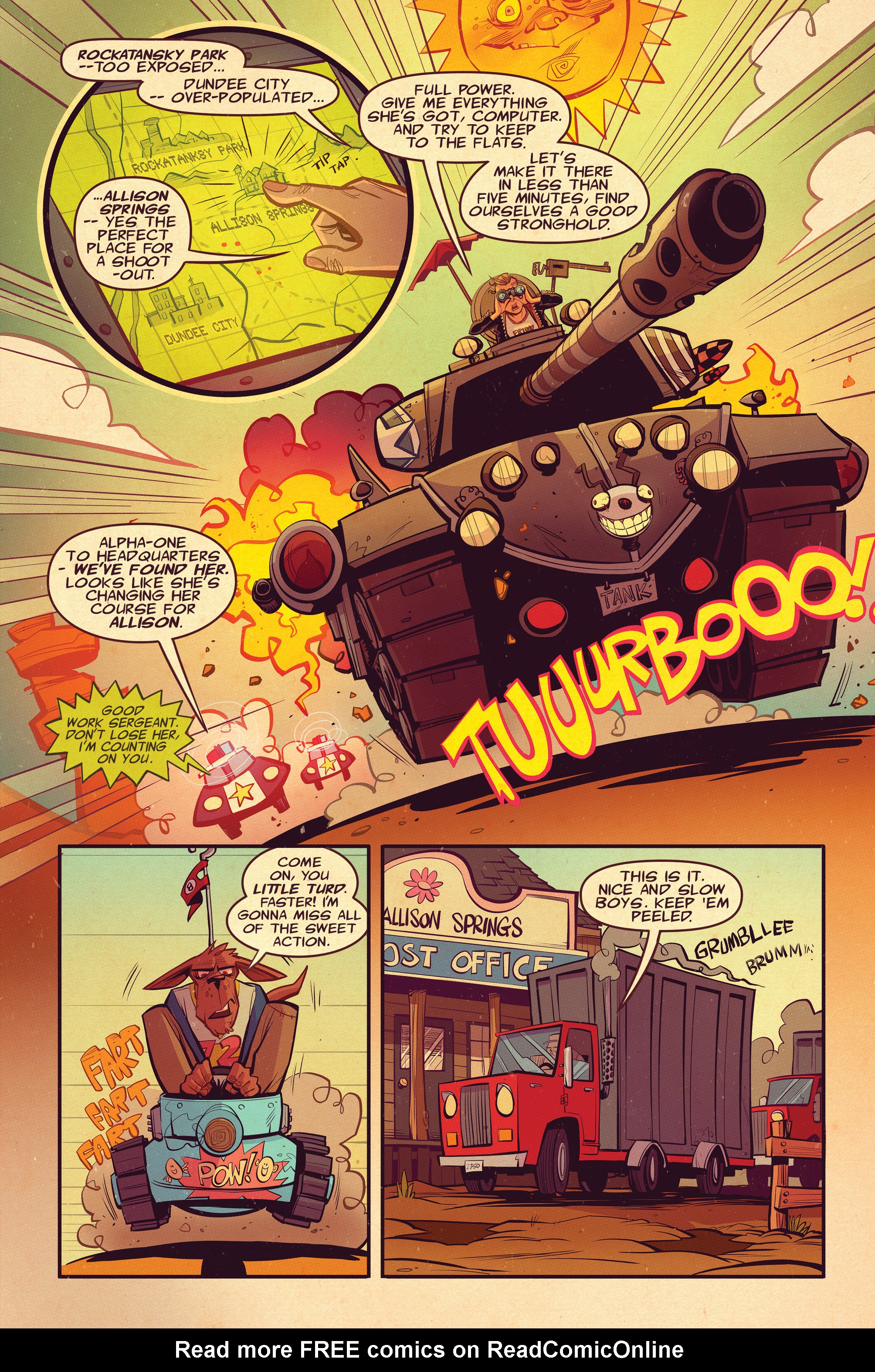 Read online Tank Girl: Two Girls, One Tank comic -  Issue #1 - 23