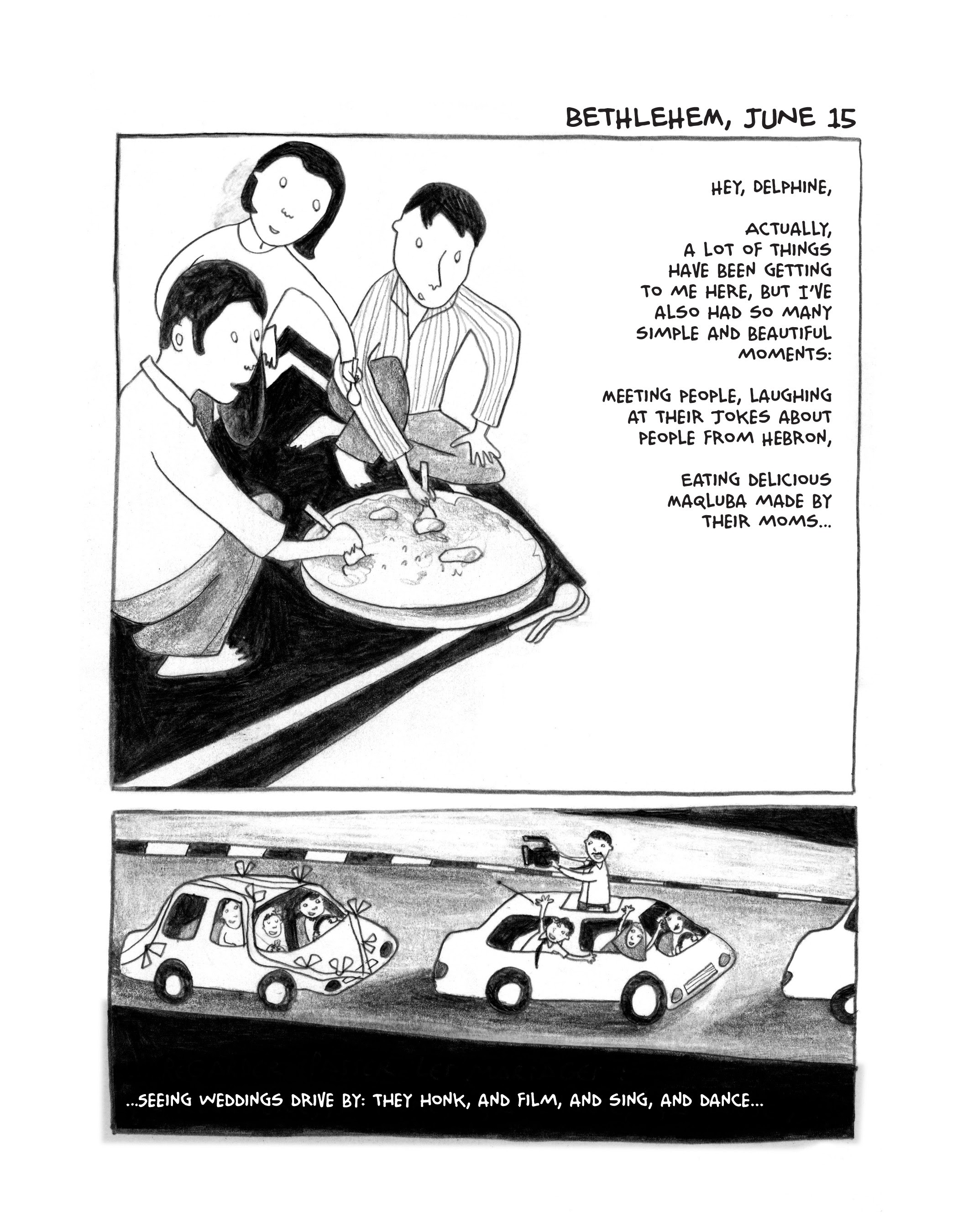Read online Green Almonds: Letters from Palestine comic -  Issue # TPB (Part 1) - 58