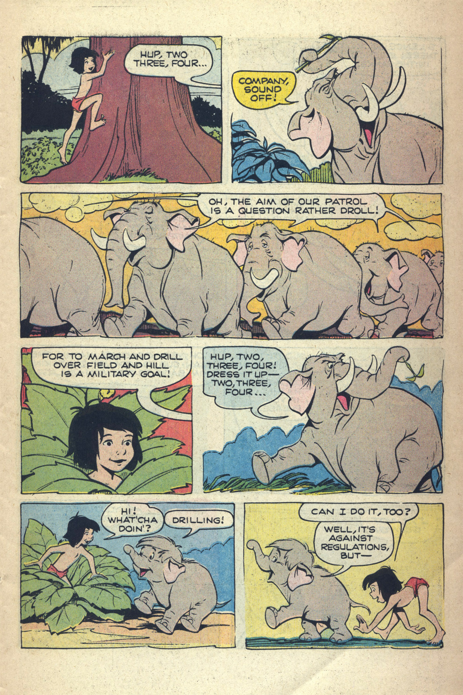 Read online Walt Disney presents The Jungle Book comic -  Issue # Full - 10