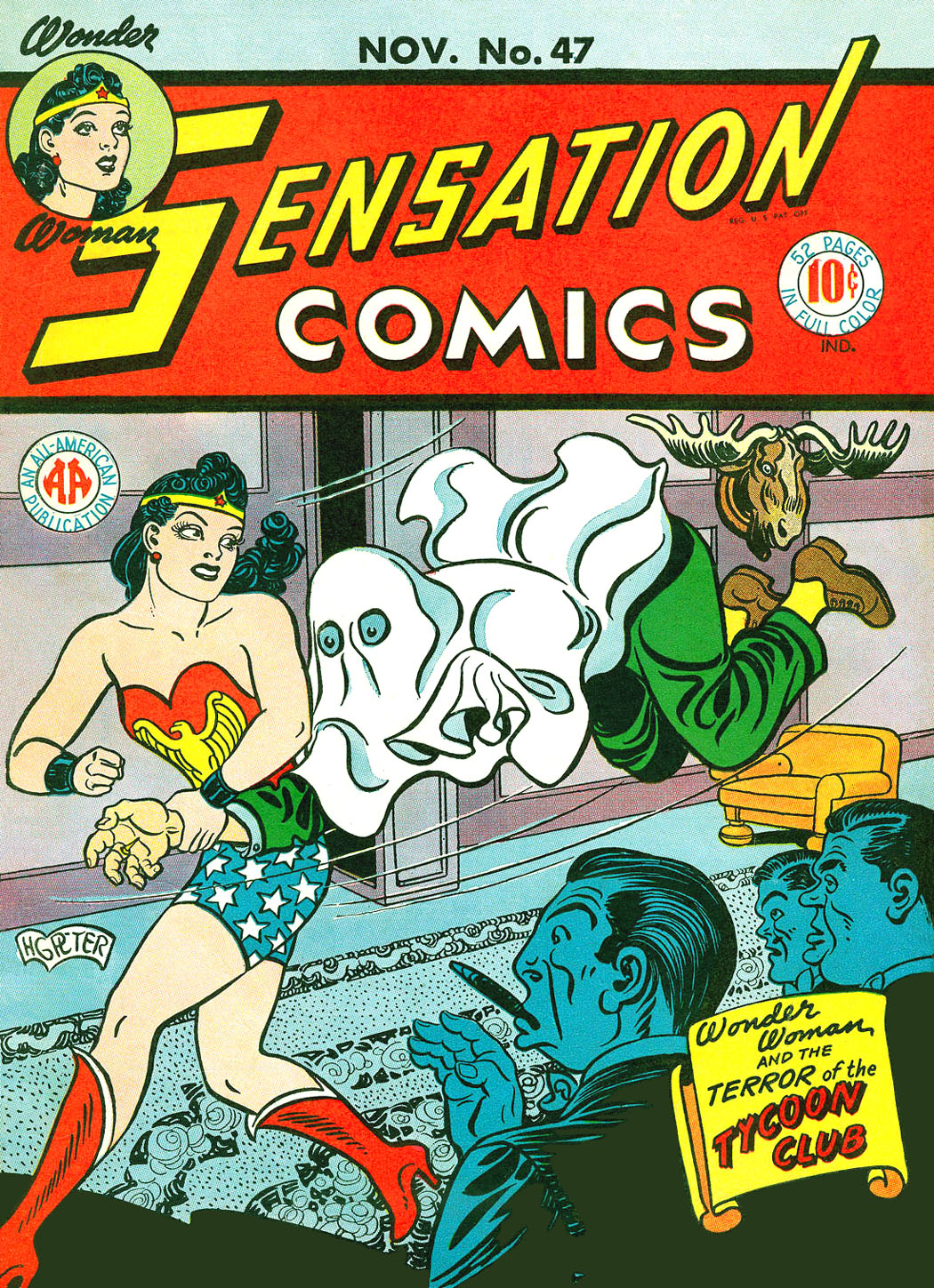 Read online Sensation (Mystery) Comics comic -  Issue #47 - 1