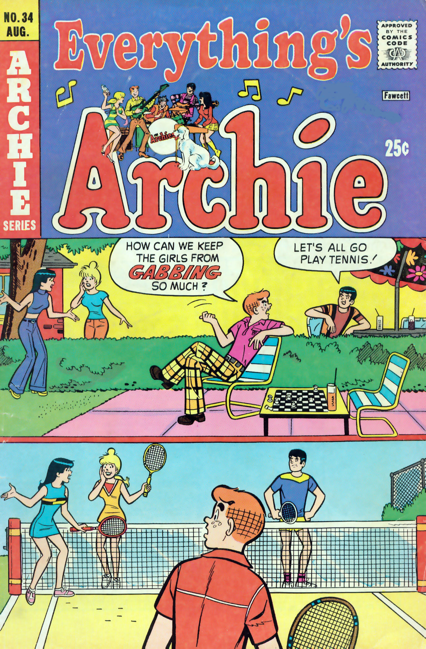 Read online Everything's Archie comic -  Issue #34 - 1