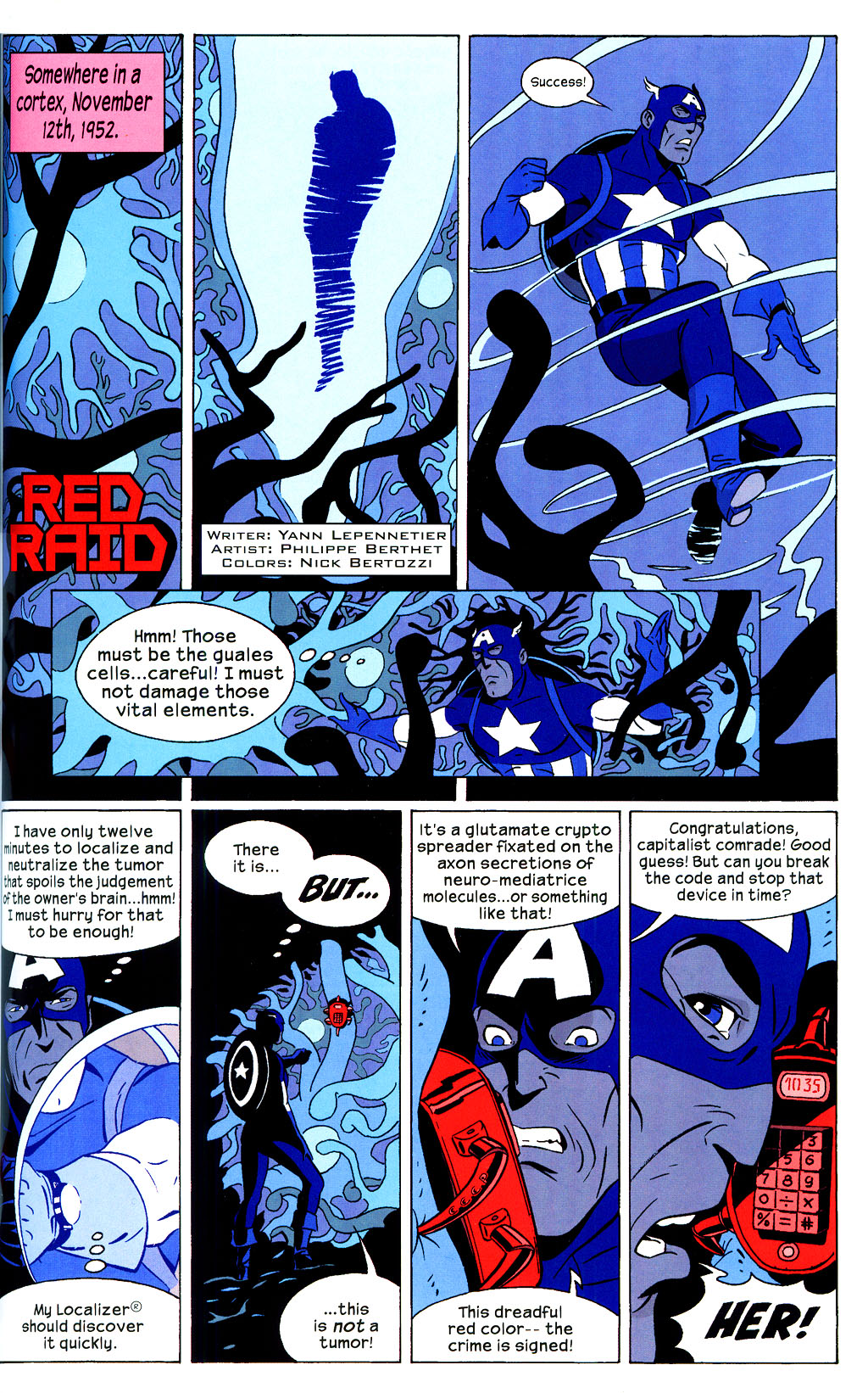 Read online Captain America: Red, White & Blue comic -  Issue # TPB - 55