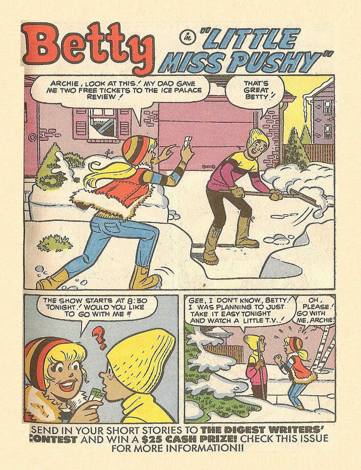 Read online Betty and Veronica Digest Magazine comic -  Issue #23 - 61