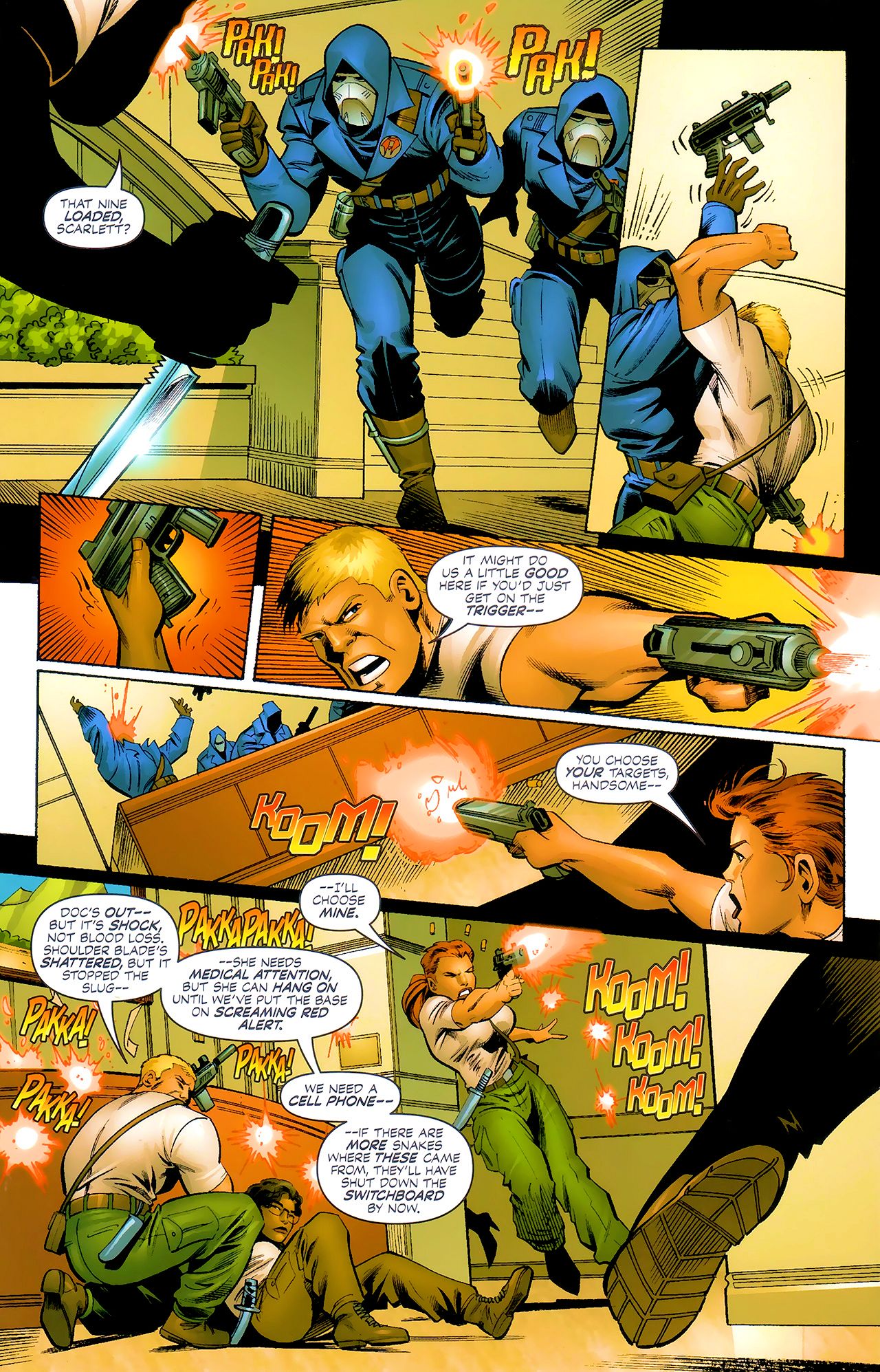 Read online G.I. Joe Reloaded comic -  Issue #6 - 10