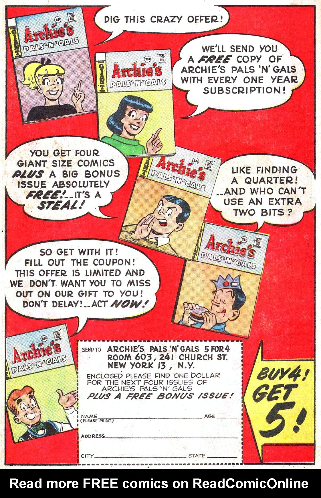 Read online Archie (1960) comic -  Issue #162 - 19