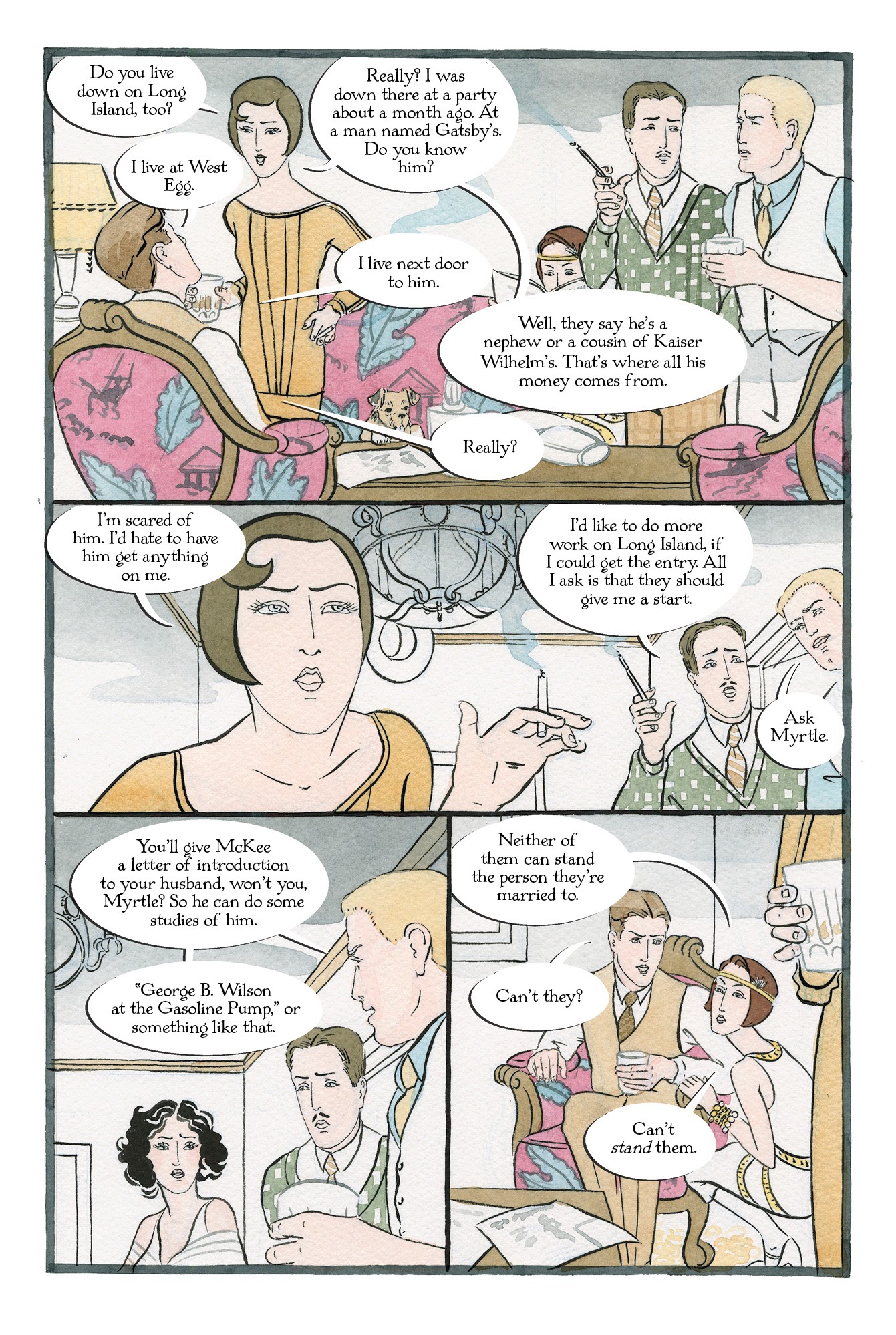 Read online The Great Gatsby: The Graphic Novel comic -  Issue # TPB (Part 1) - 51