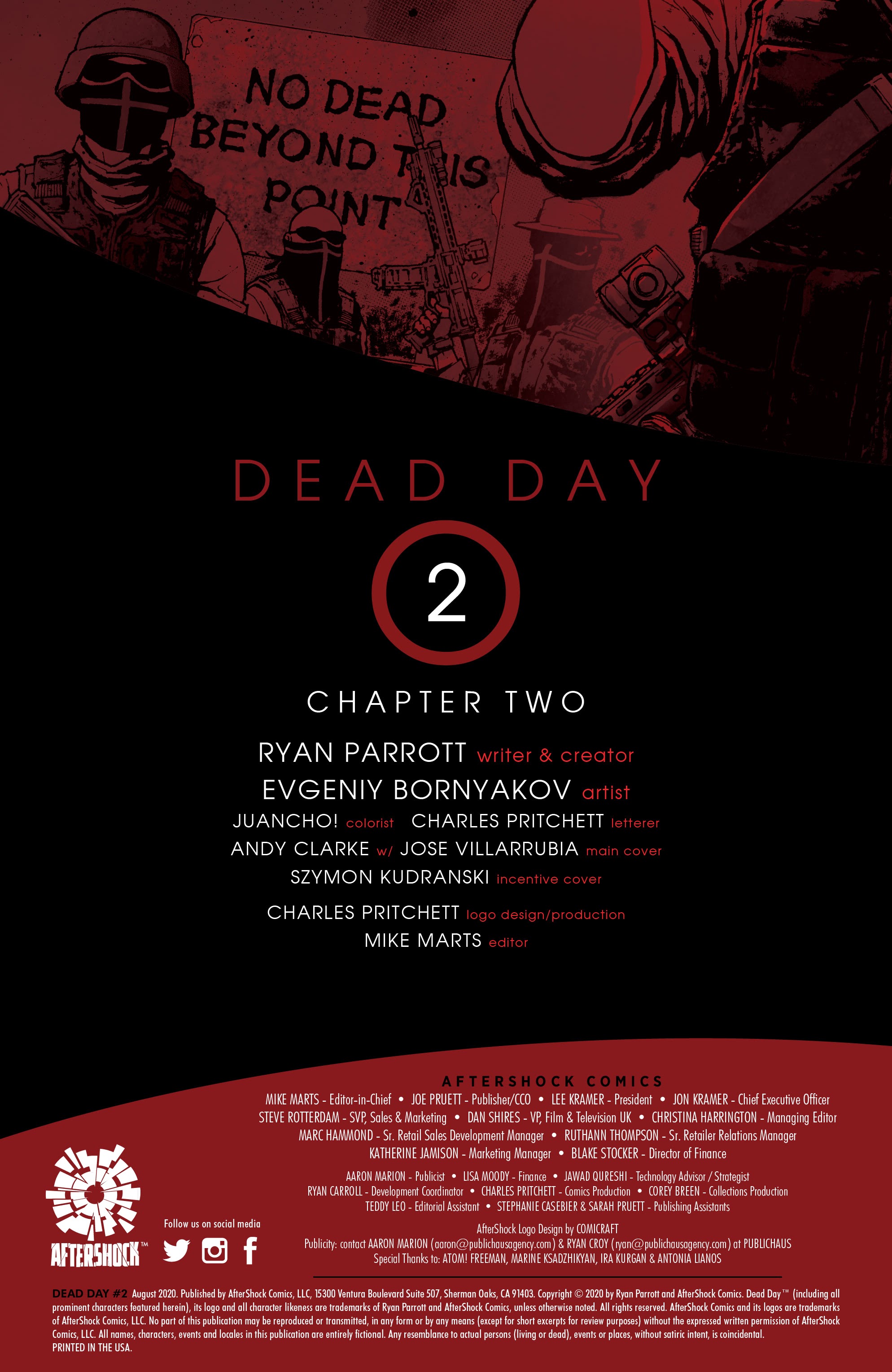 Read online Dead Day comic -  Issue #2 - 2