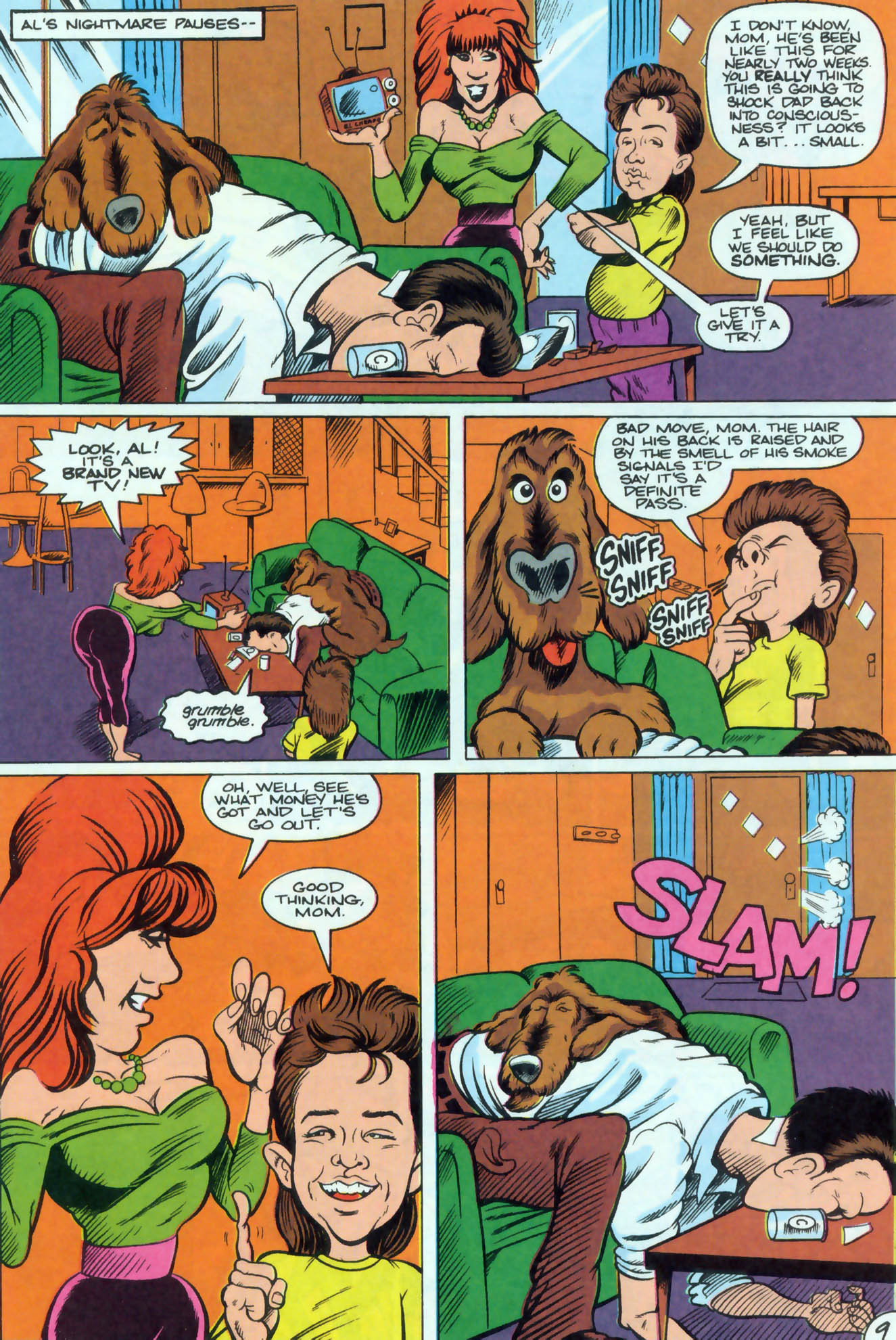 Read online Married... with Children (1990) comic -  Issue #6 - 10