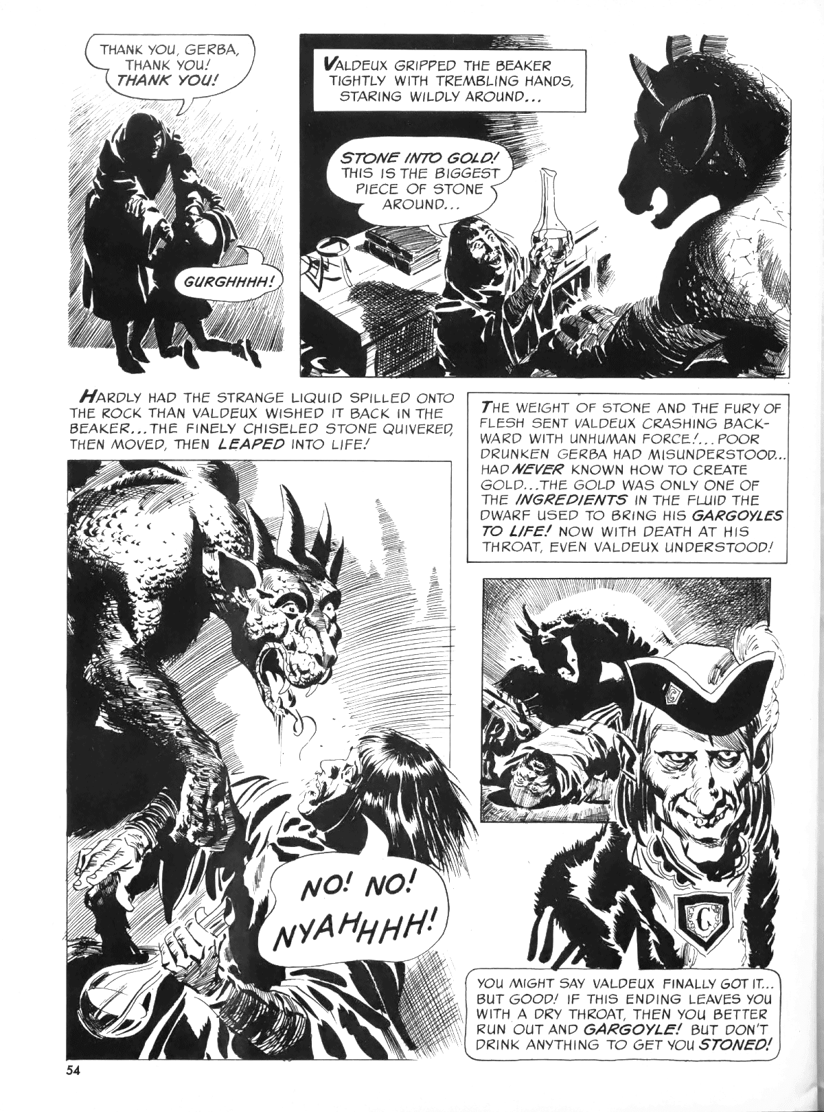 Read online Creepy (1964) comic -  Issue #6 - 54