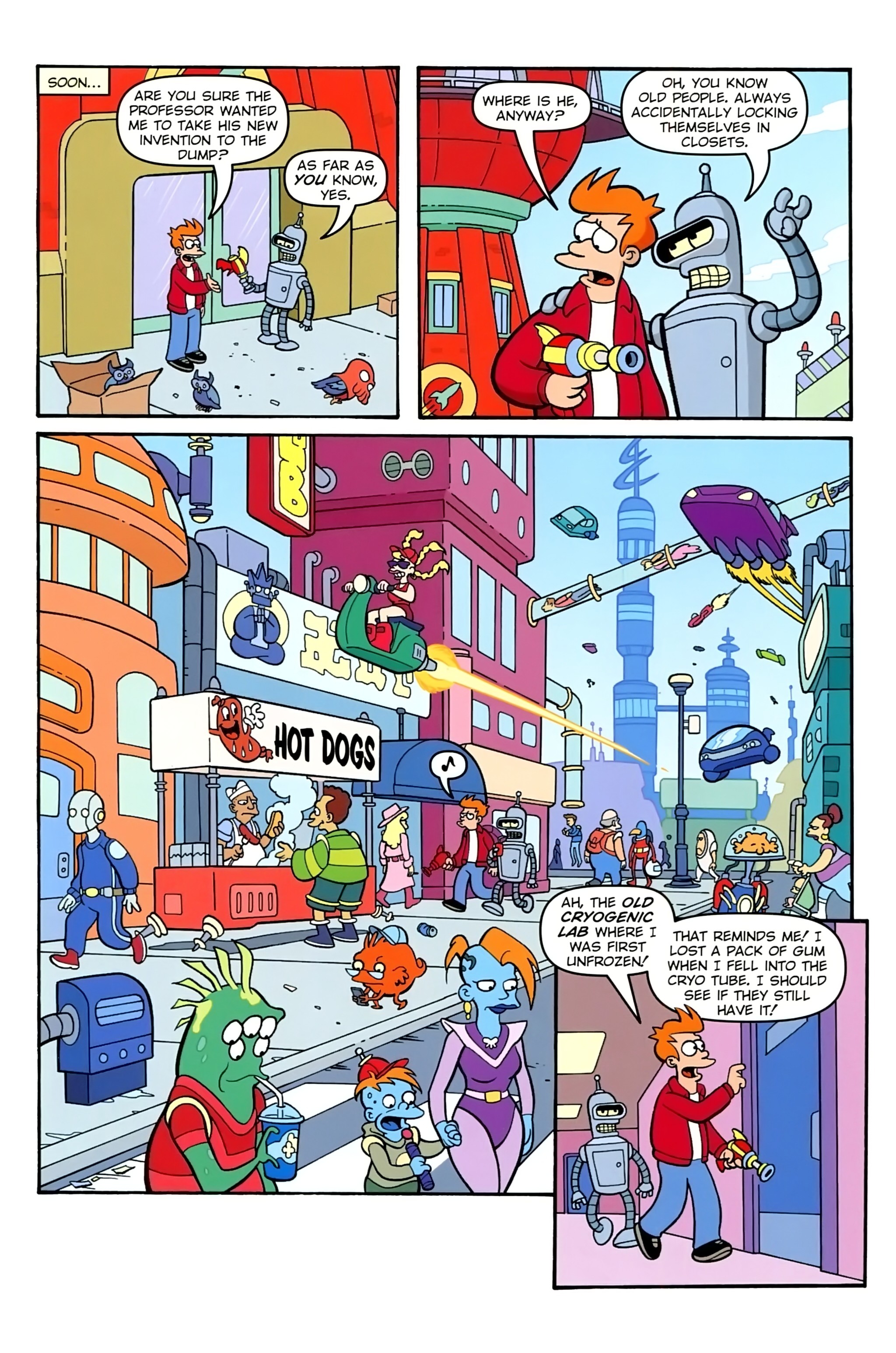 Read online Futurama Comics comic -  Issue #81 - 5