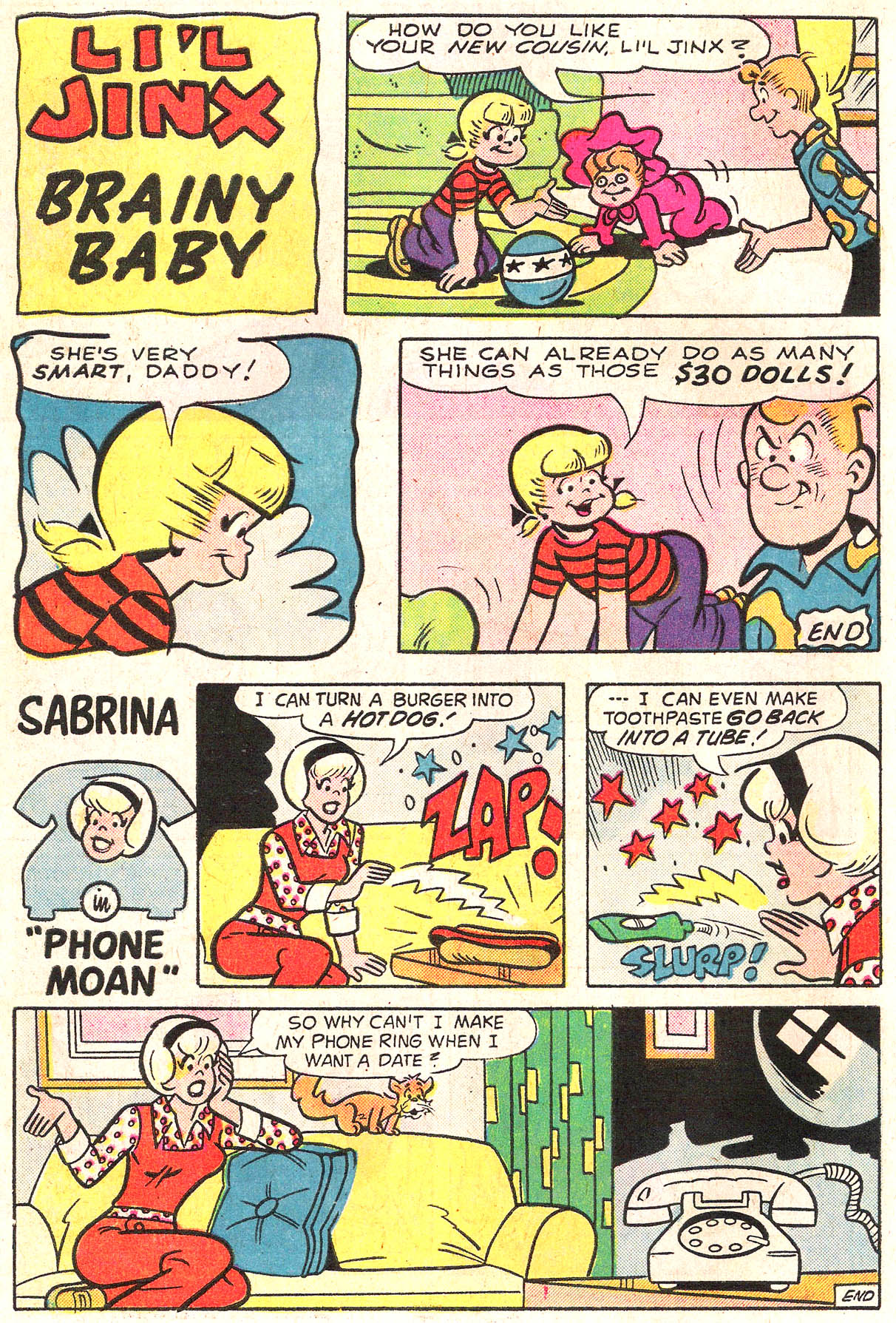 Read online Sabrina The Teenage Witch (1971) comic -  Issue #28 - 10