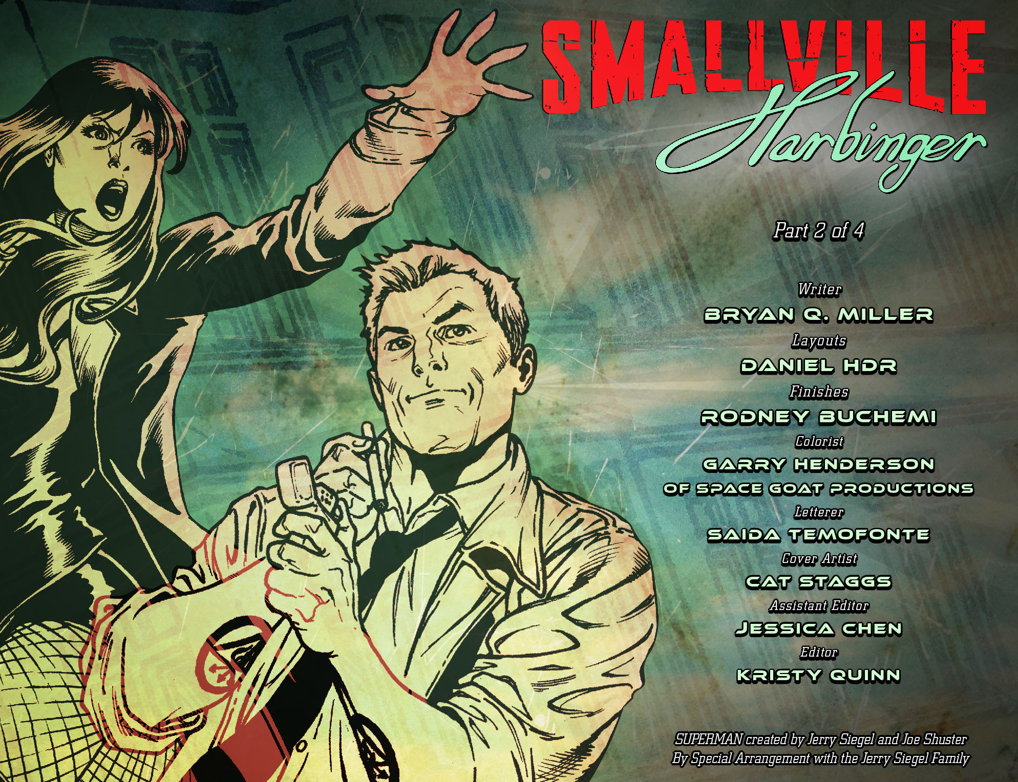 Read online Smallville: Harbinger comic -  Issue #2 - 2