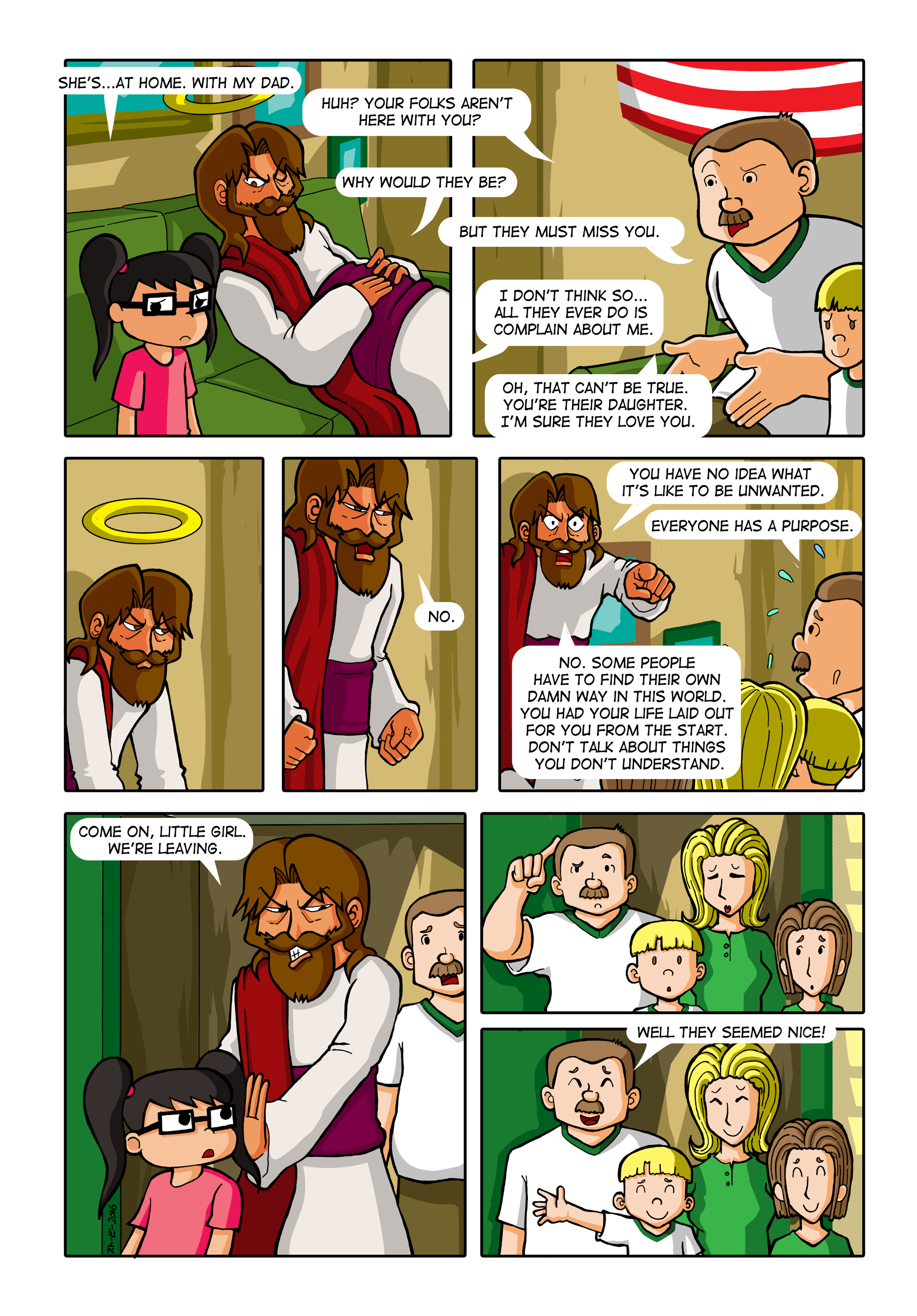 Read online Evil Jesus comic -  Issue #2 - 16