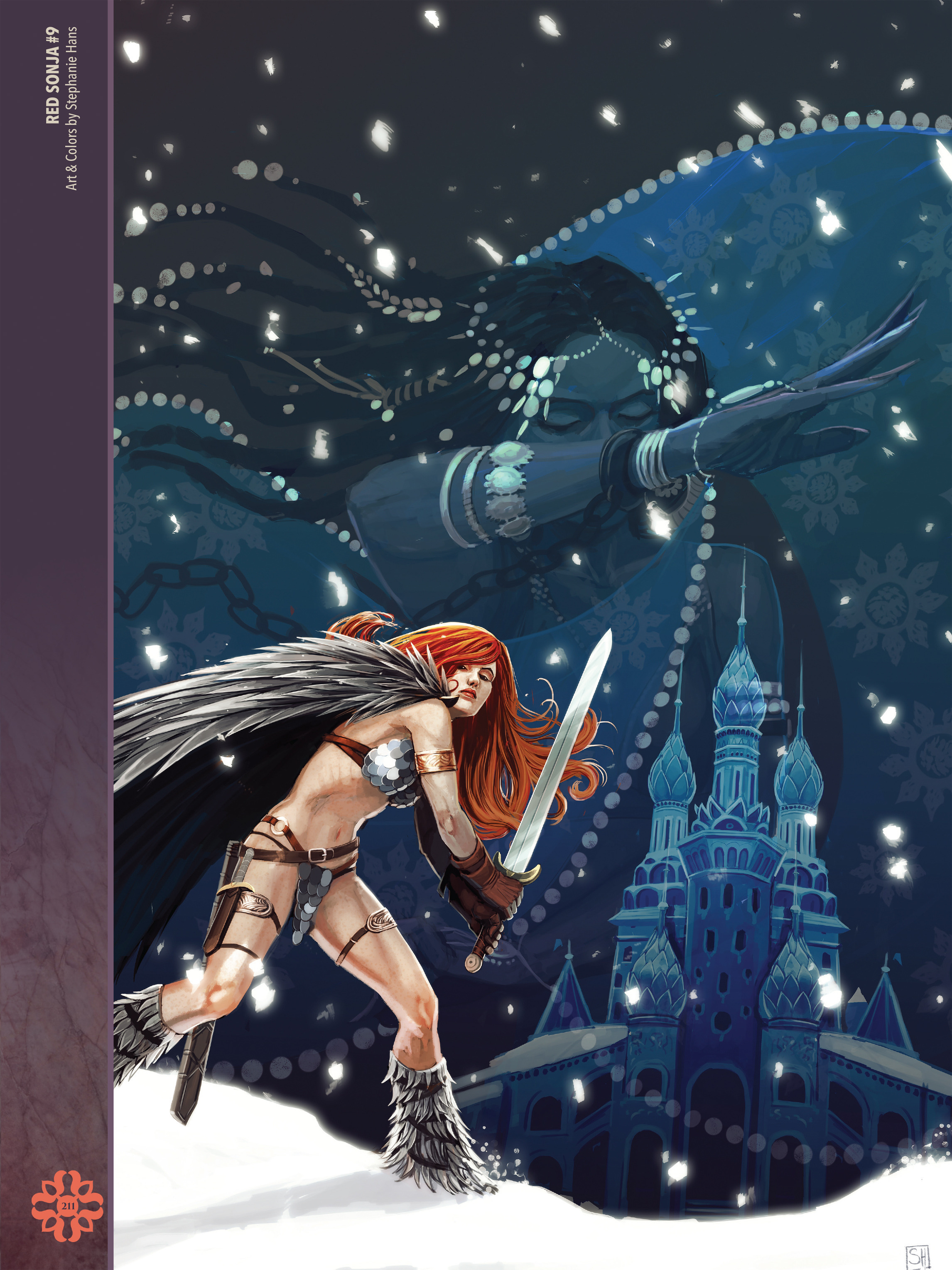 Read online The Art of Red Sonja comic -  Issue # TPB 2 (Part 3) - 12