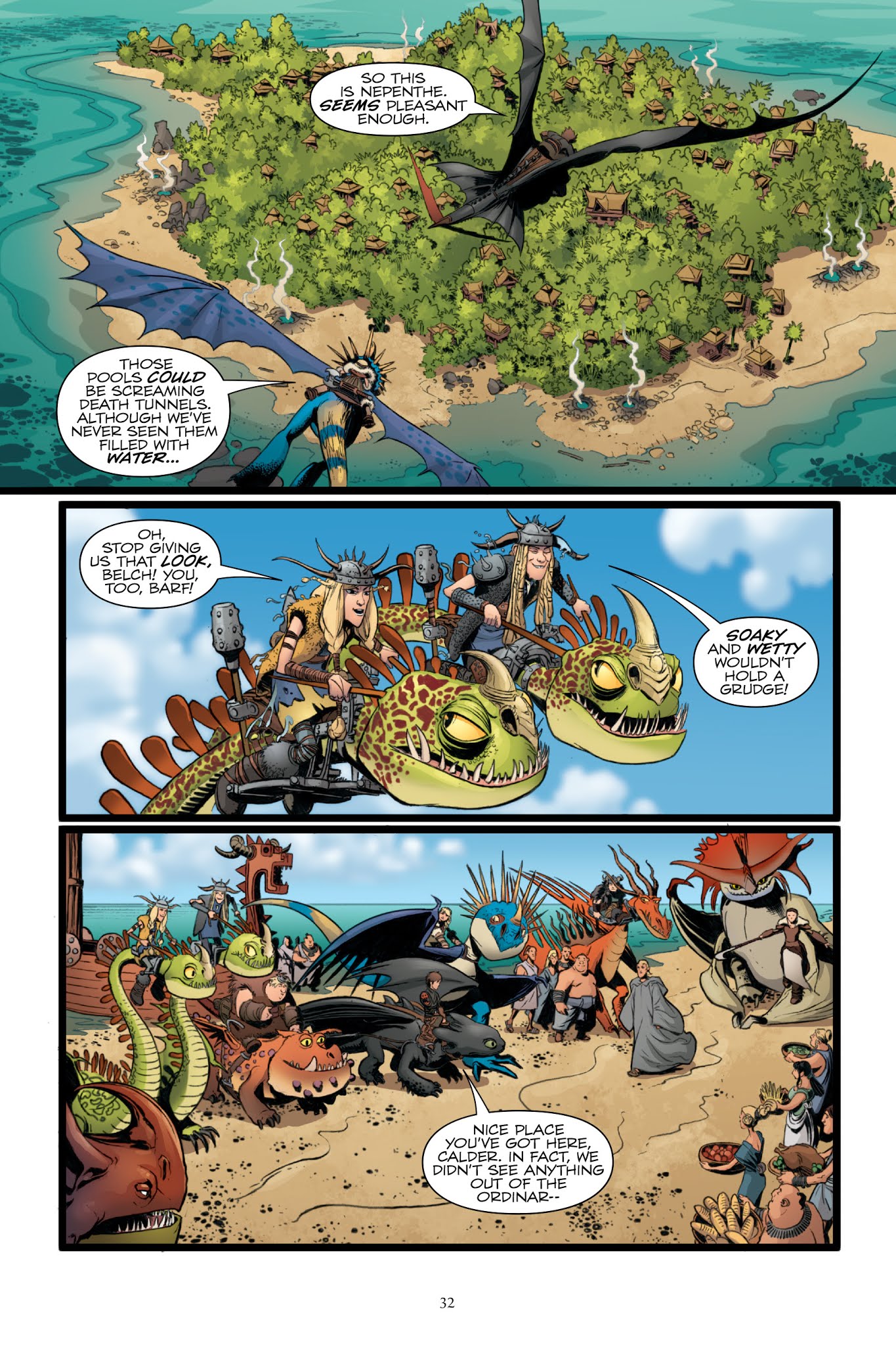 Read online How To Train Your Dragon: The Serpent's Heir comic -  Issue # TPB - 33