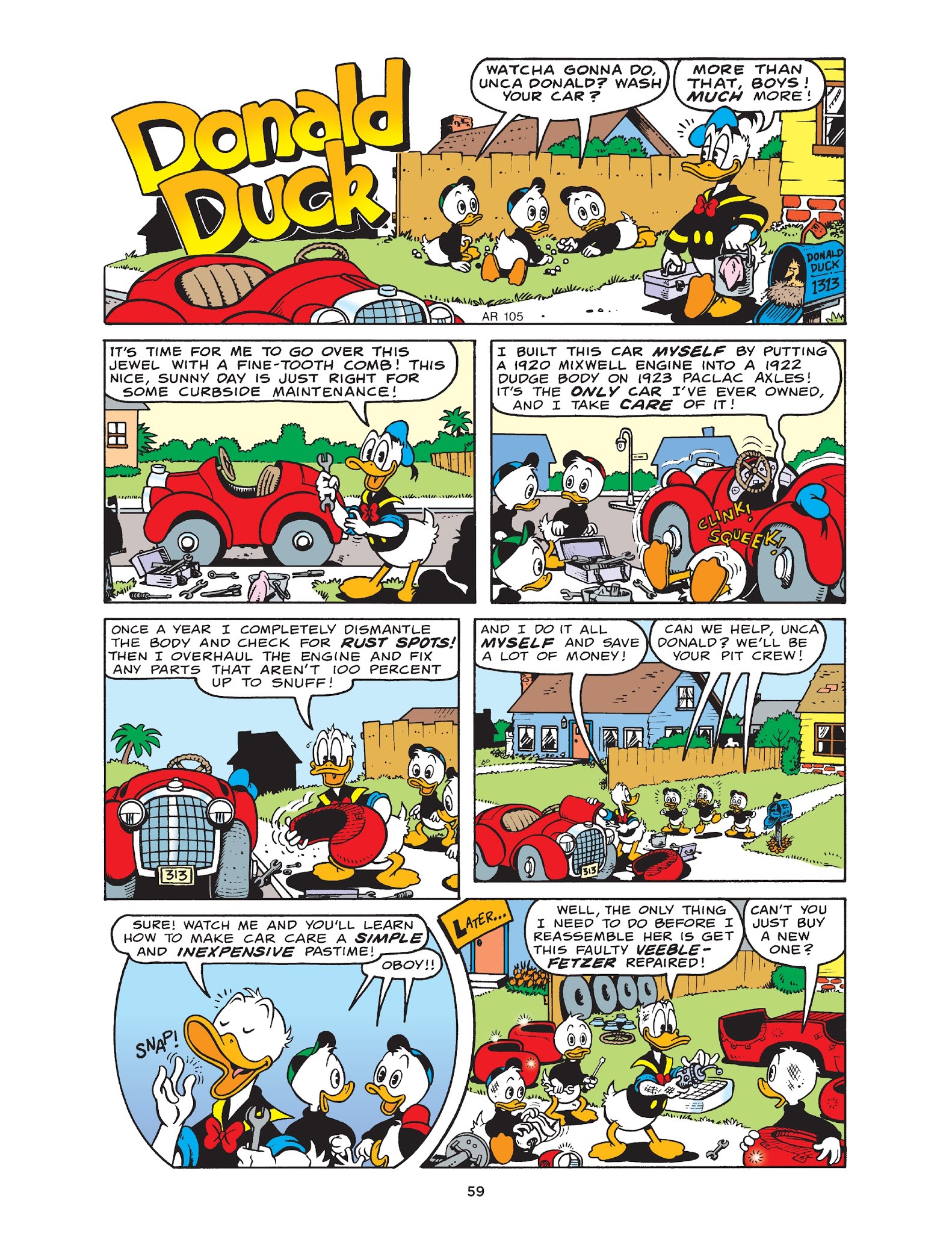 Read online Walt Disney Uncle Scrooge and Donald Duck: The Don Rosa Library comic -  Issue # TPB 1 (Part 1) - 60