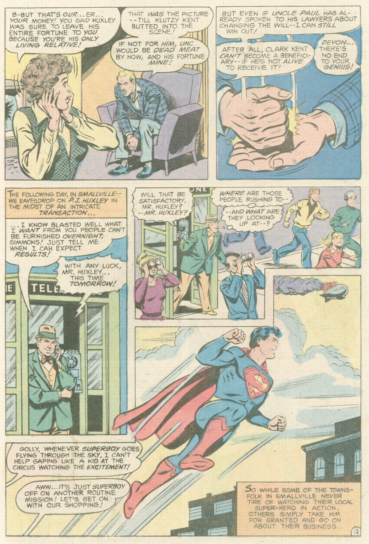 Read online The New Adventures of Superboy comic -  Issue #12 - 13