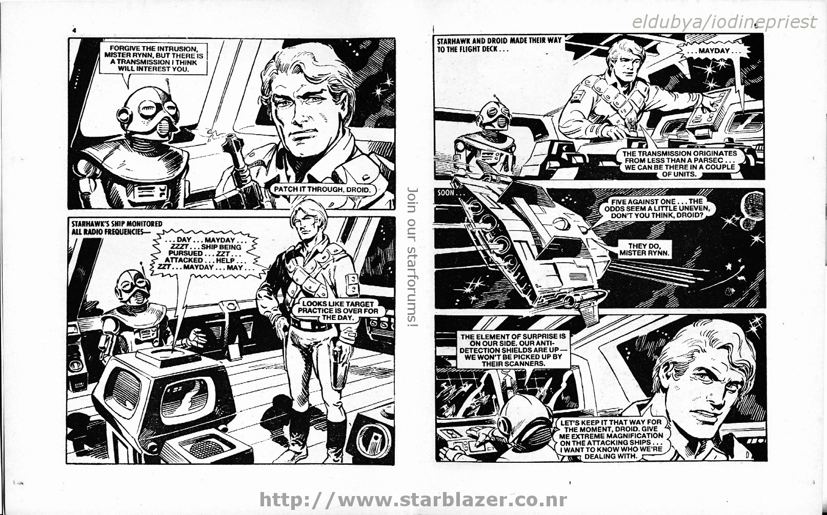 Read online Starblazer comic -  Issue #222 - 4