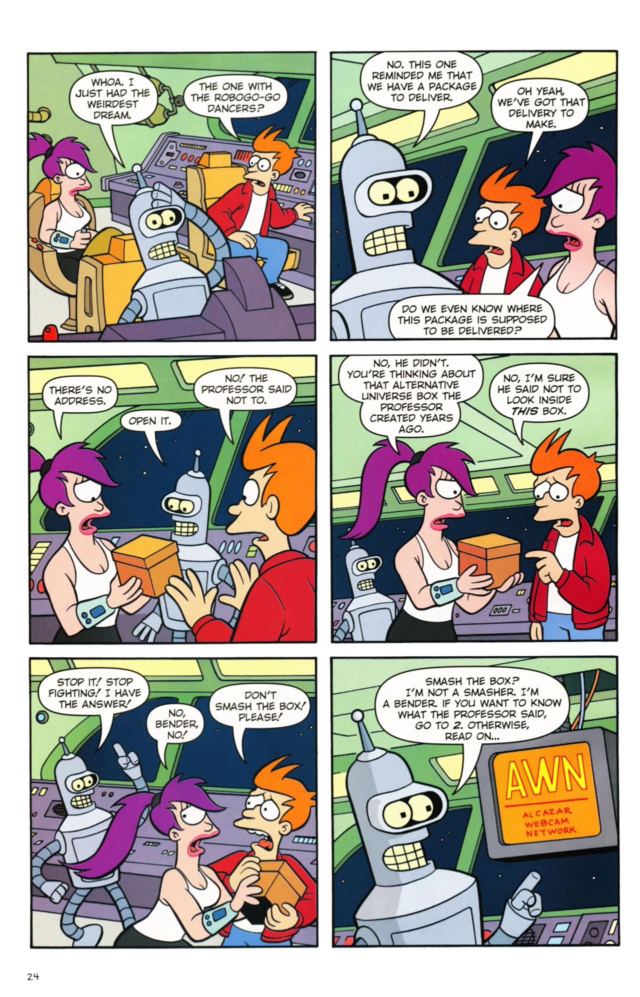 Read online Futurama Comics comic -  Issue #46 - 25