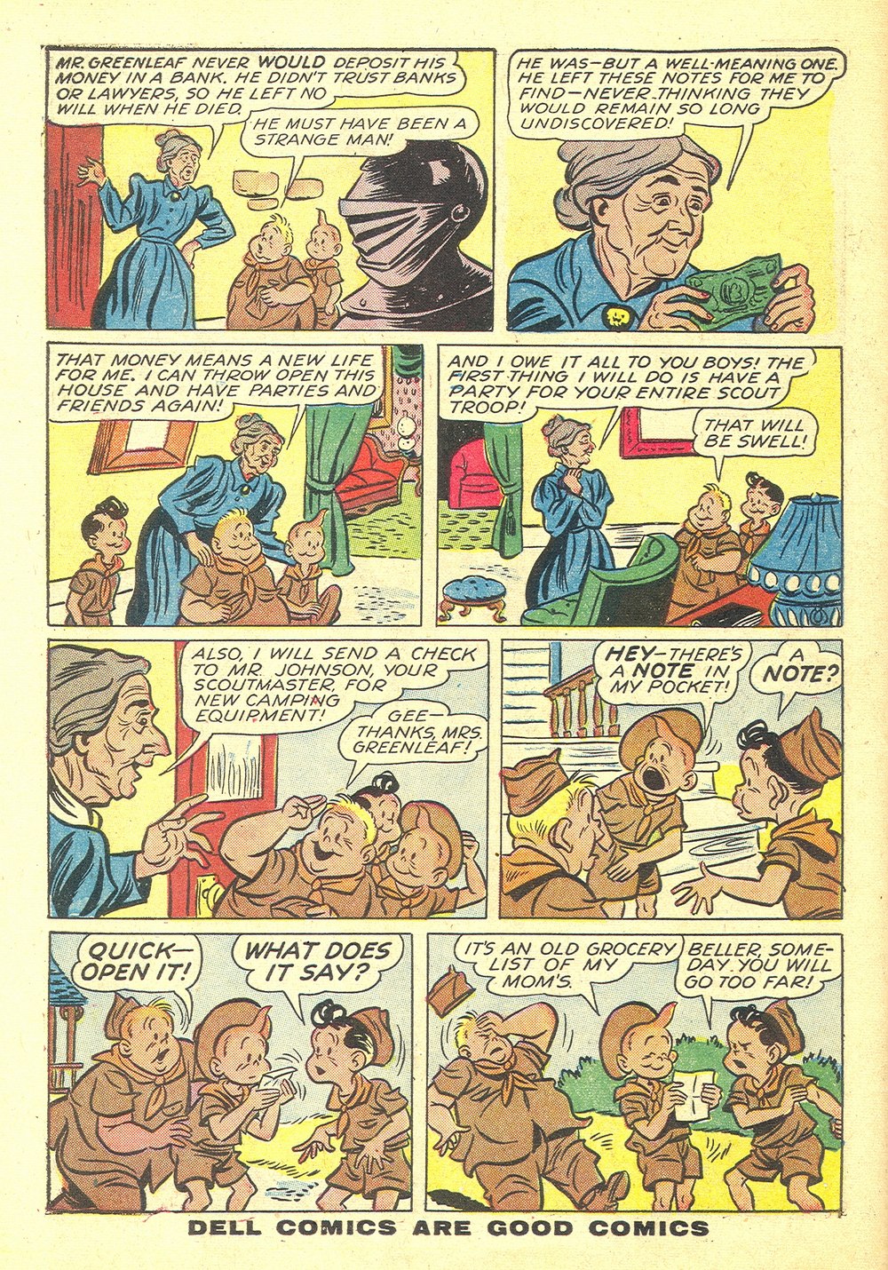 Read online Four Color Comics comic -  Issue #587 - 34