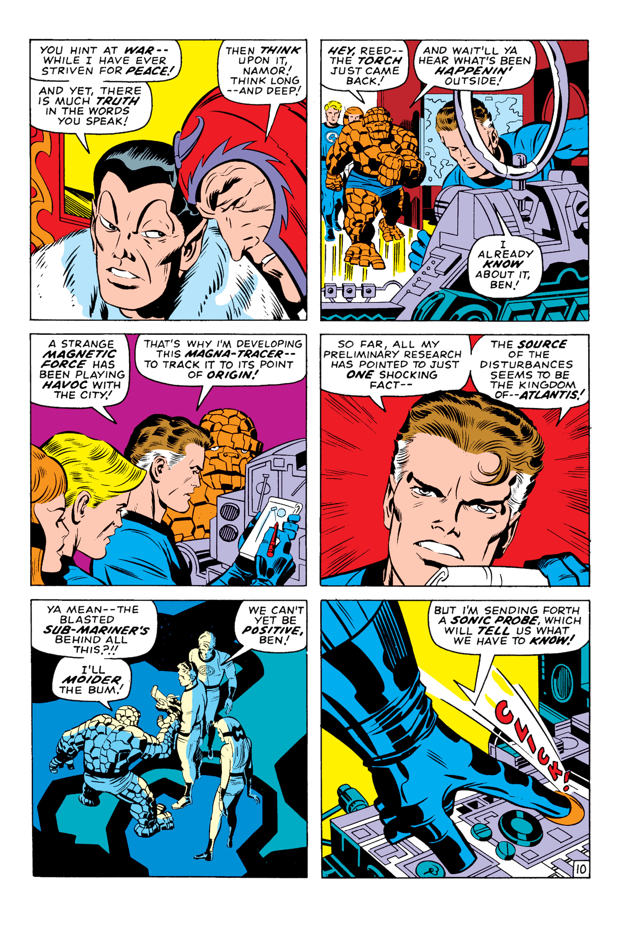 Read online Fantastic Four Epic Collection comic -  Issue # At War With Atlantis (Part 4) - 6