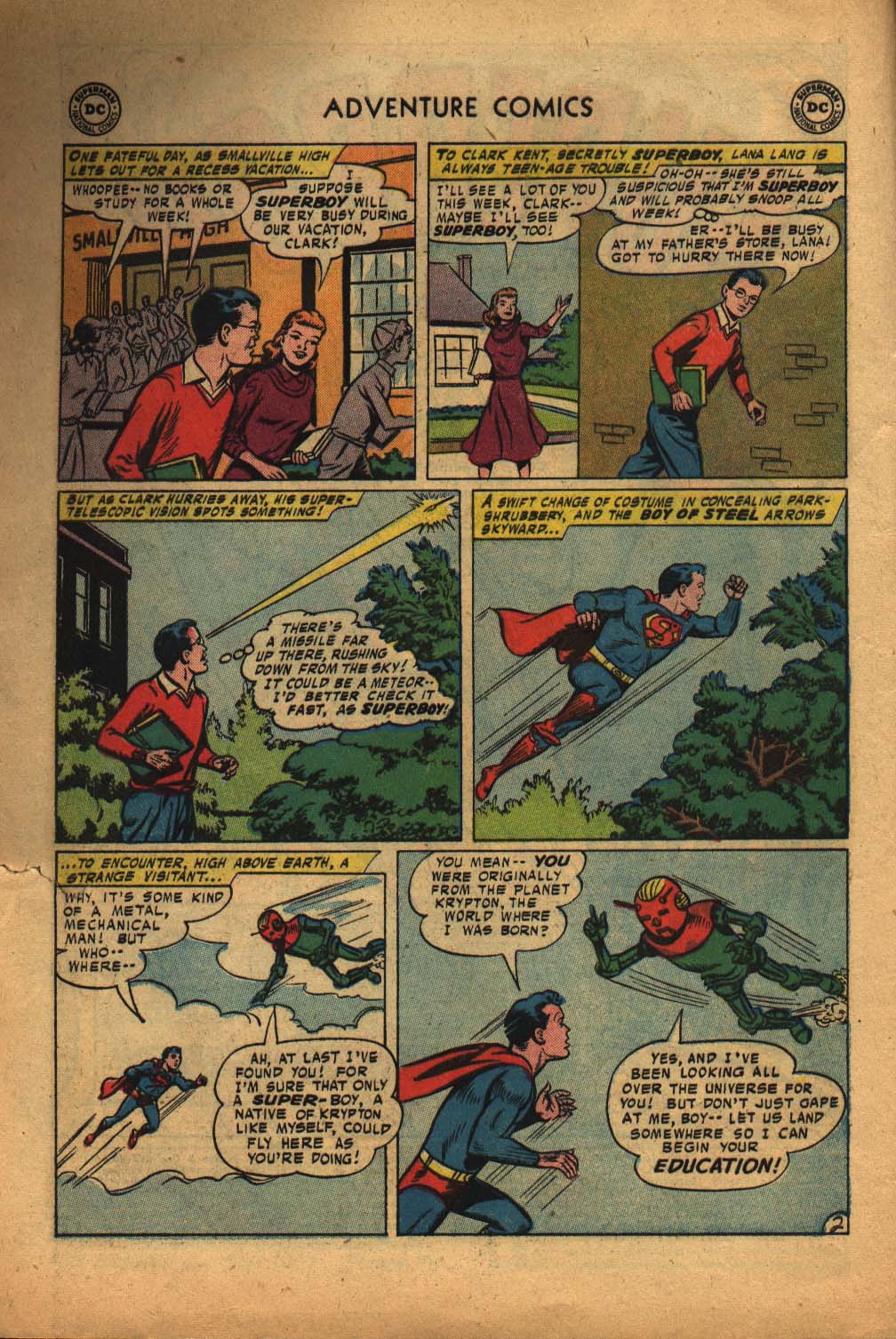 Read online Adventure Comics (1938) comic -  Issue #240 - 4