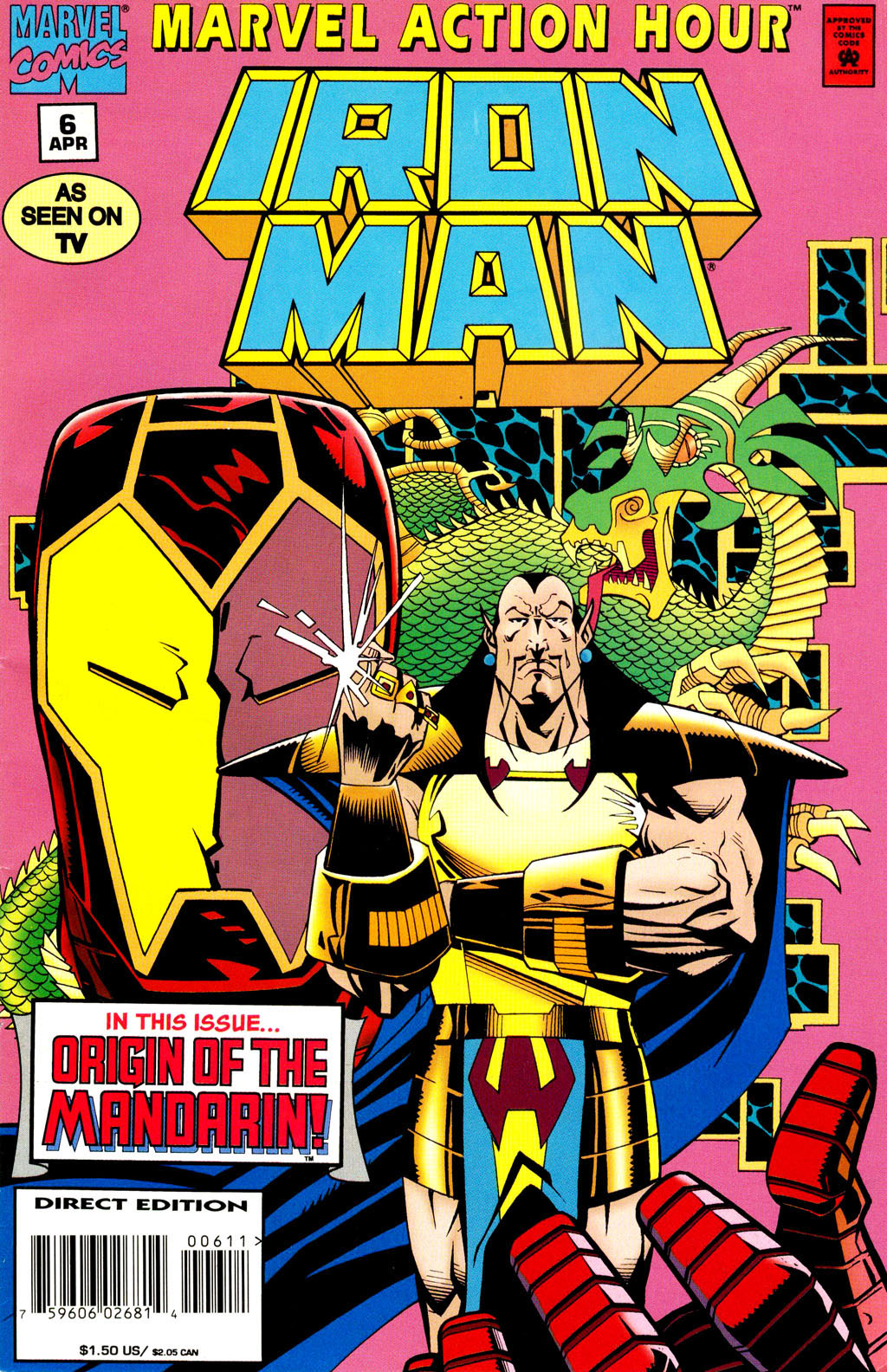 Read online Marvel Action Hour, featuring Iron Man comic -  Issue #6 - 1