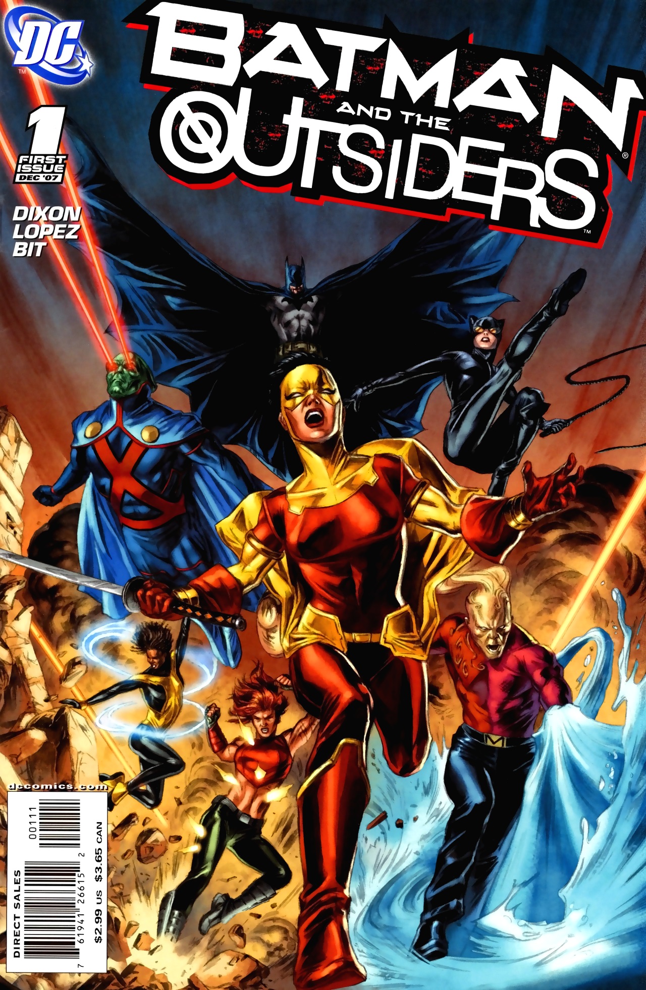 Read online Batman and the Outsiders (2007) comic -  Issue #1 - 1
