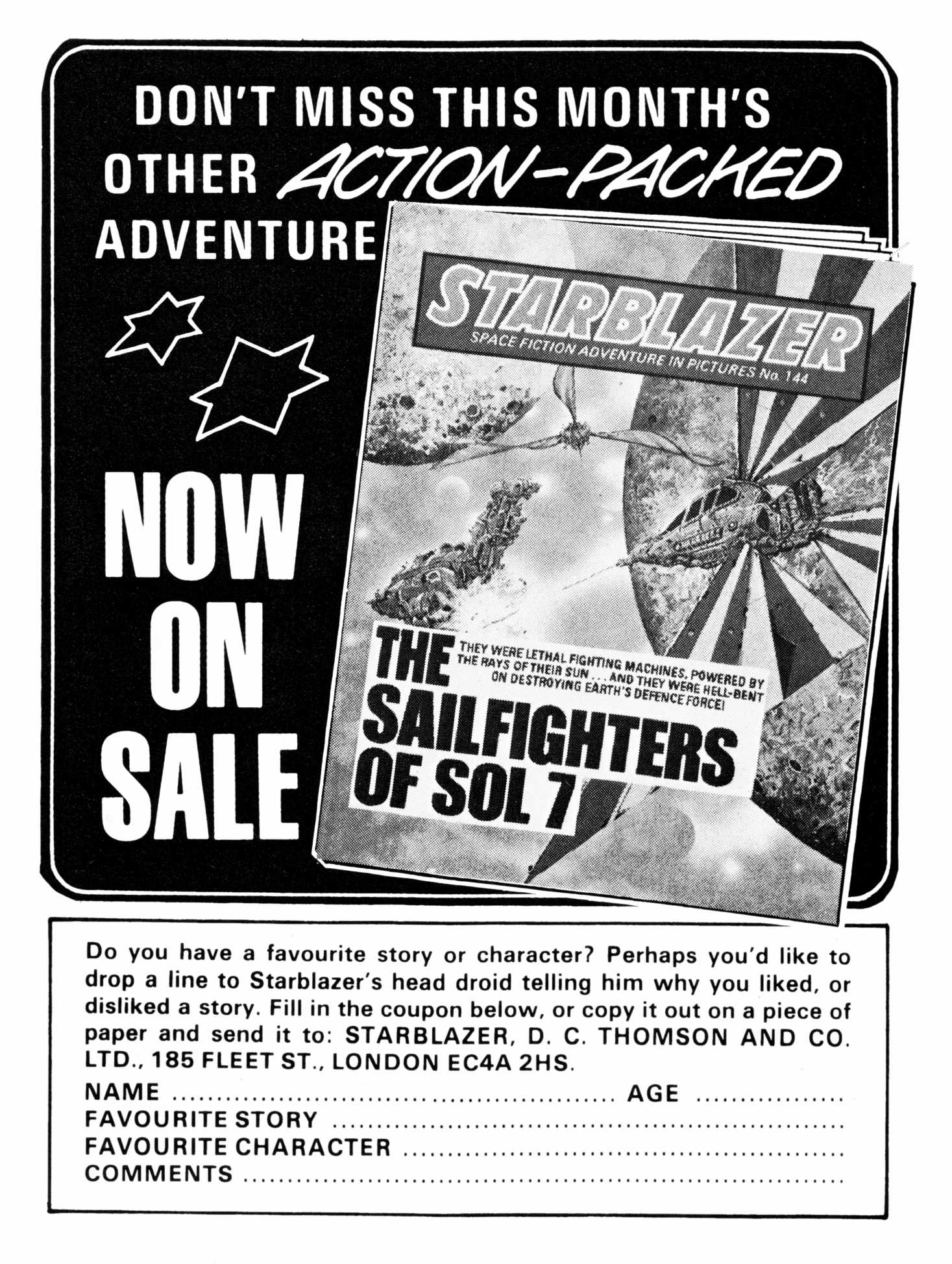 Read online Starblazer comic -  Issue #145 - 67