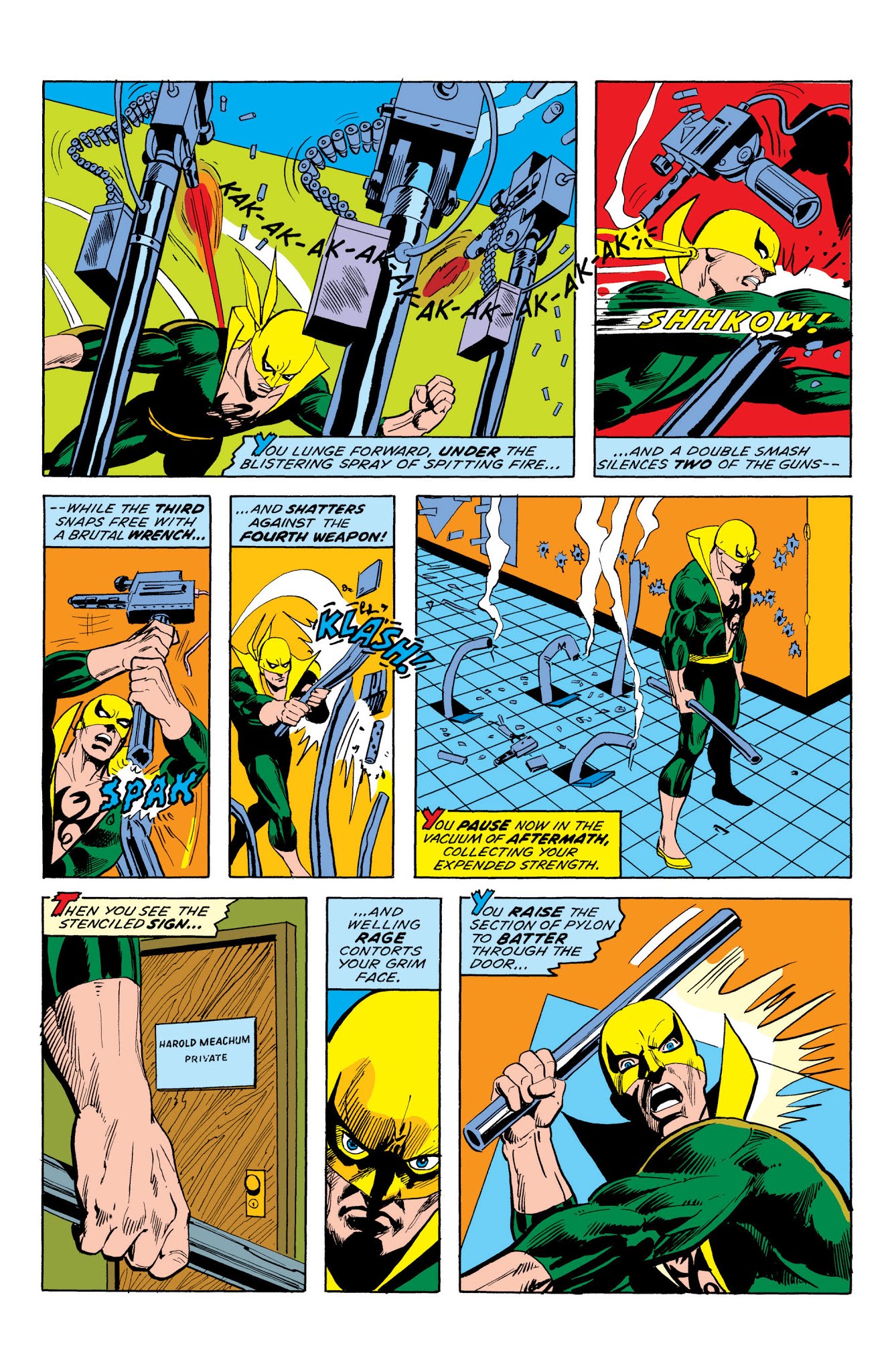 Read online Marvel Masterworks: Iron Fist comic -  Issue # TPB 1 (Part 1) - 49