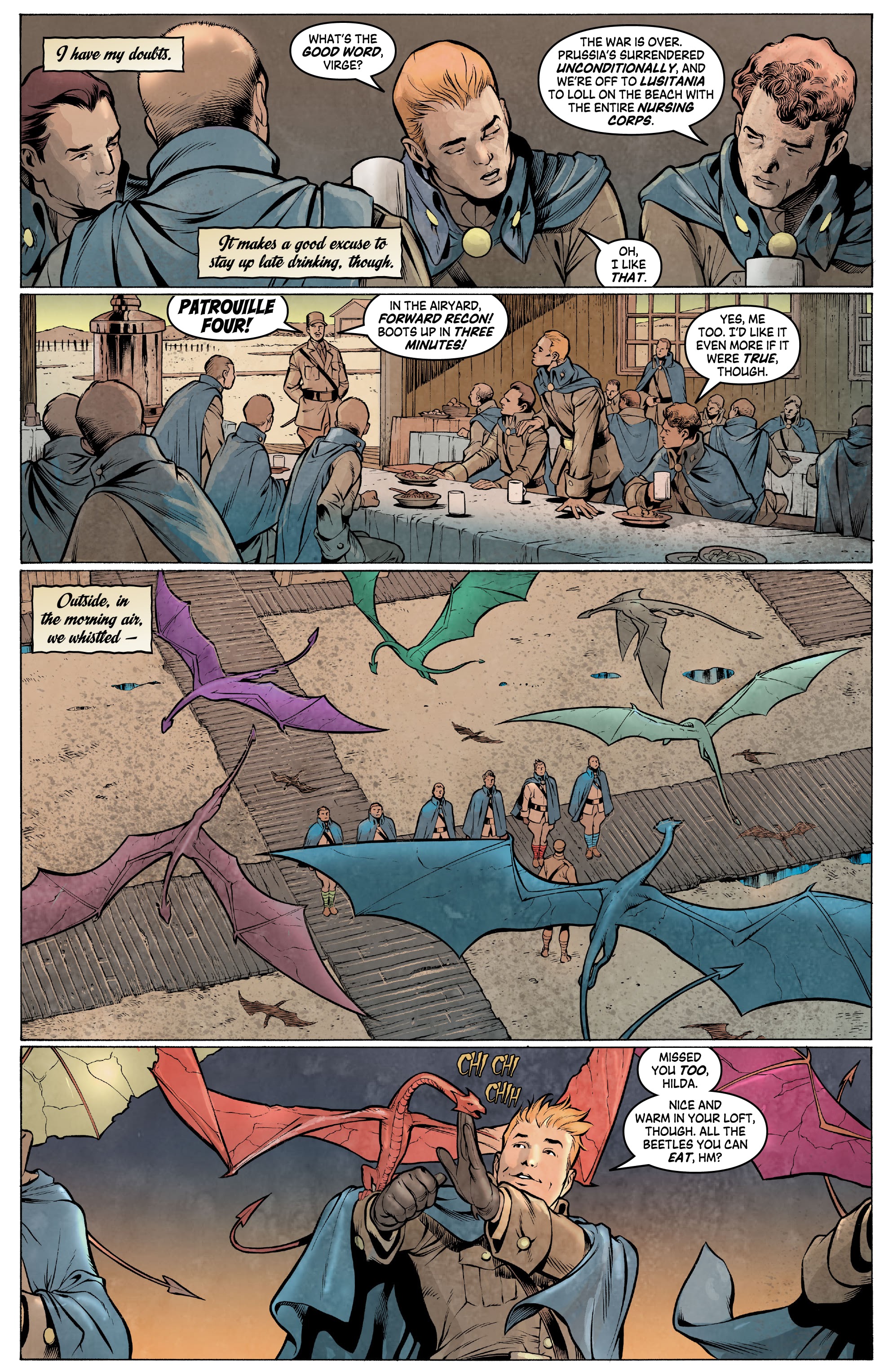 Read online Arrowsmith: Behind Enemy Lines comic -  Issue #1 - 4