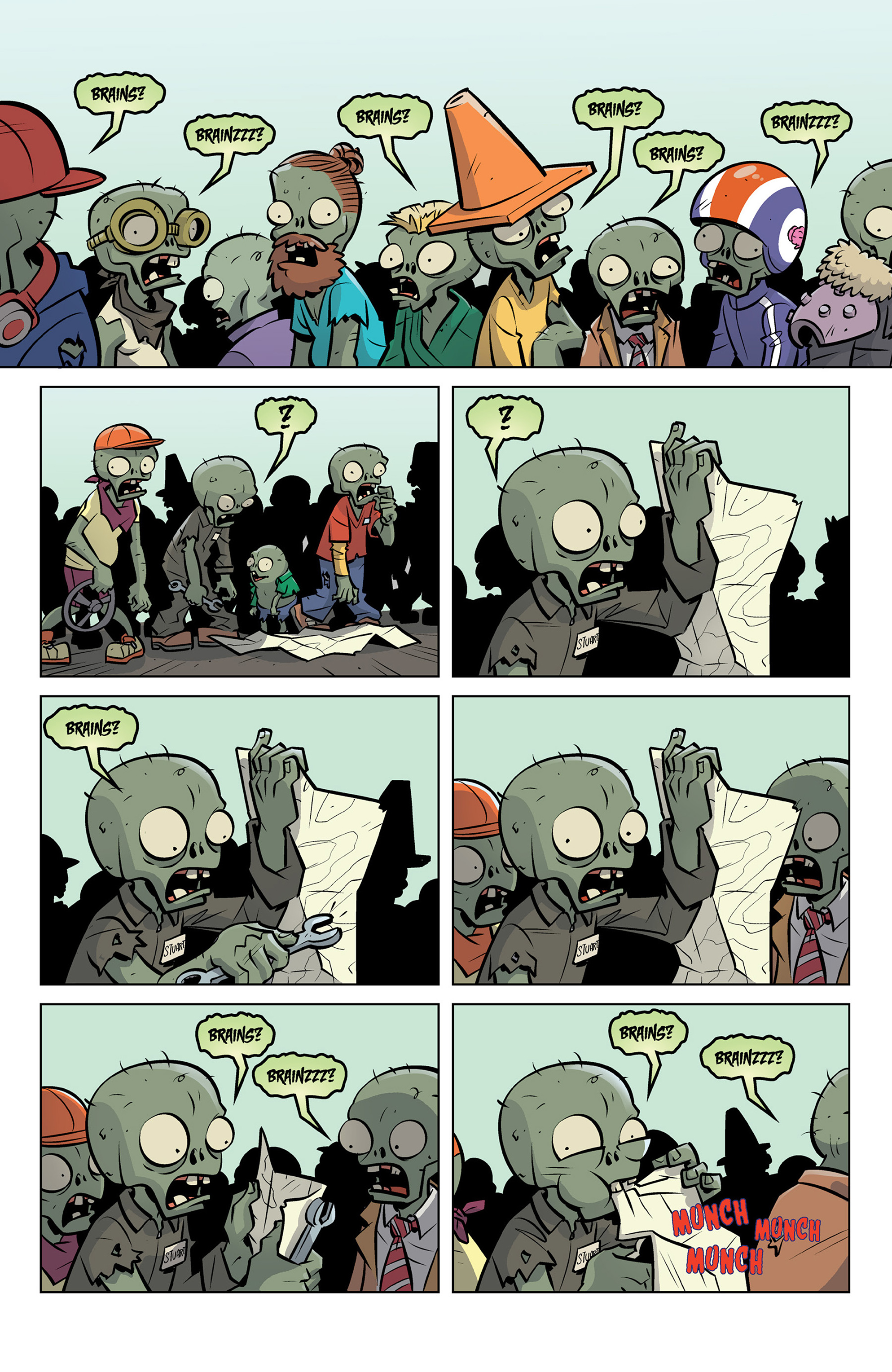 Read online Plants vs. Zombies: Petal to the Metal comic -  Issue #8 - 20