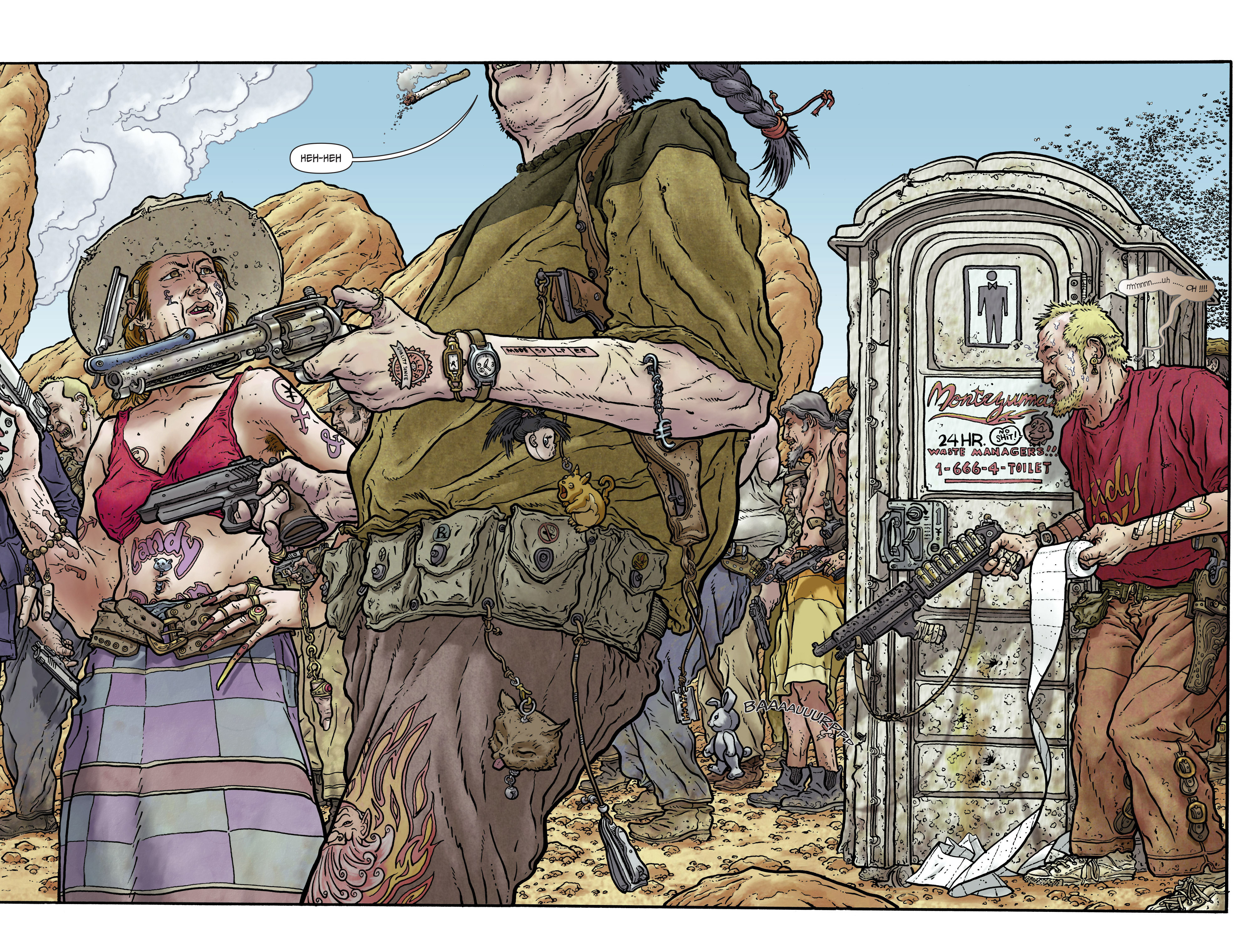 Read online Shaolin Cowboy comic -  Issue #1 - 16