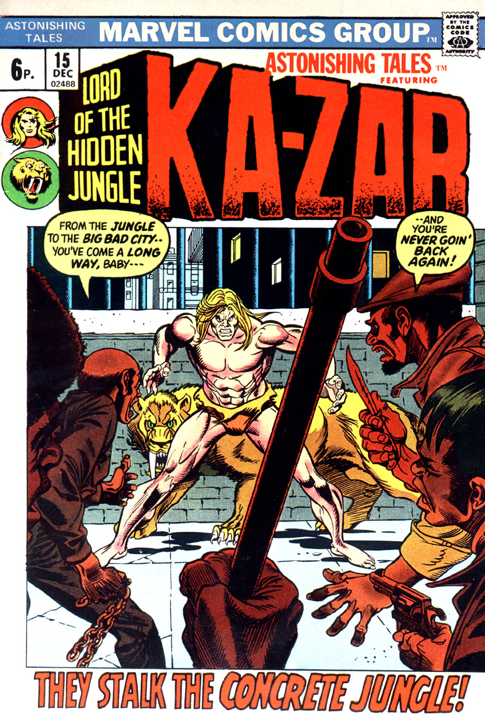 Read online Astonishing Tales (1970) comic -  Issue #15 - 1