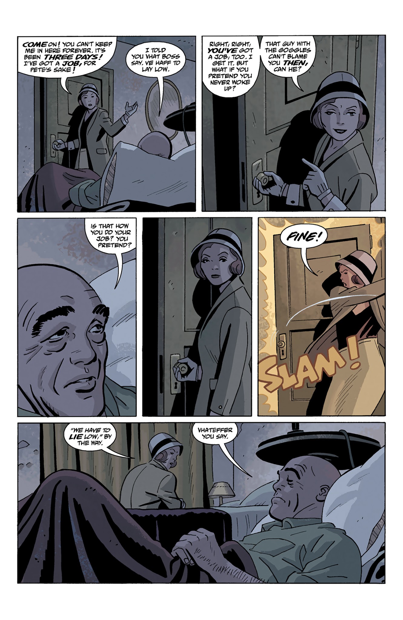 Read online Lobster Johnson: The Burning Hand comic -  Issue #3 - 6