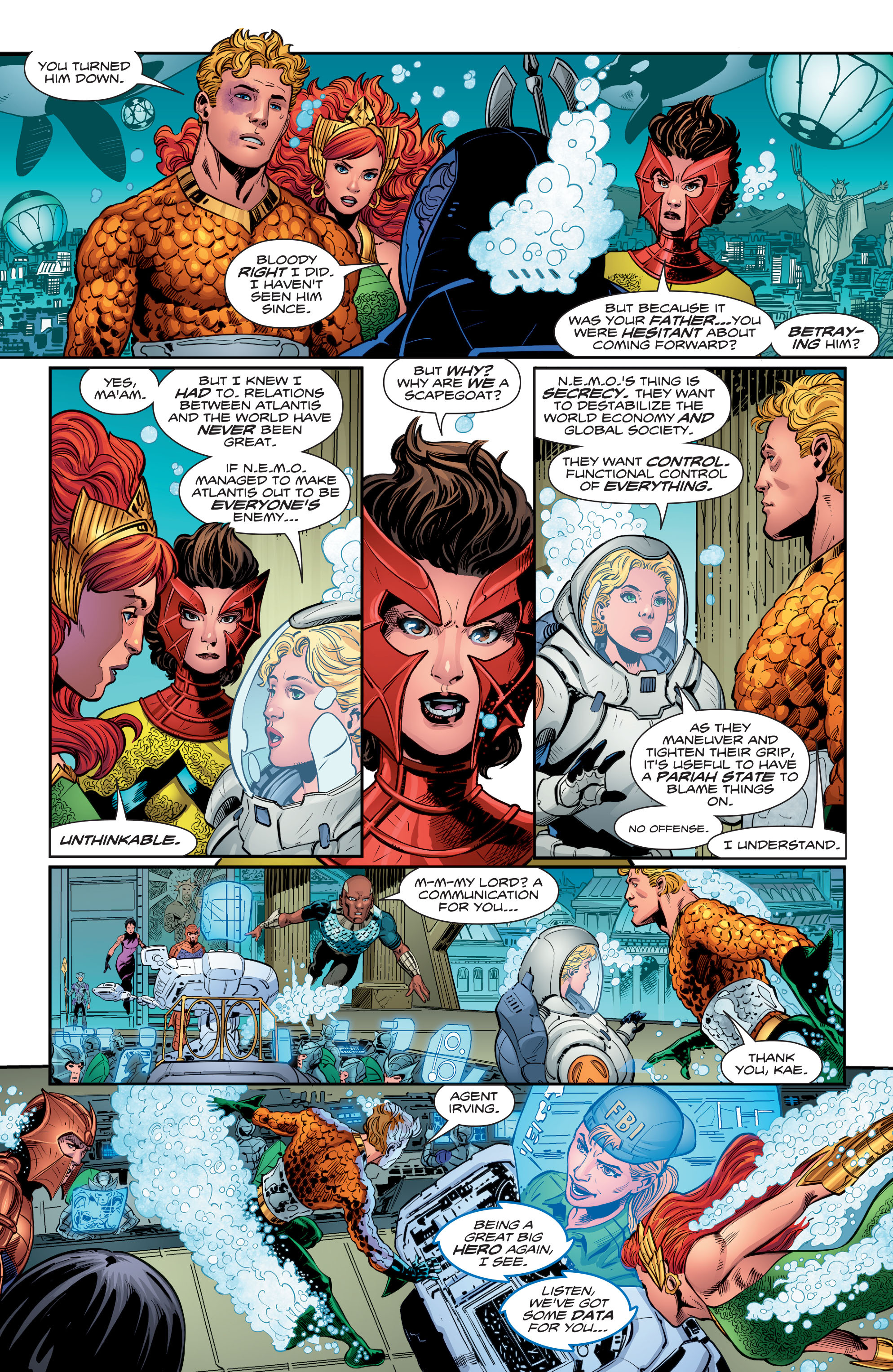 Read online Aquaman (2016) comic -  Issue #11 - 18