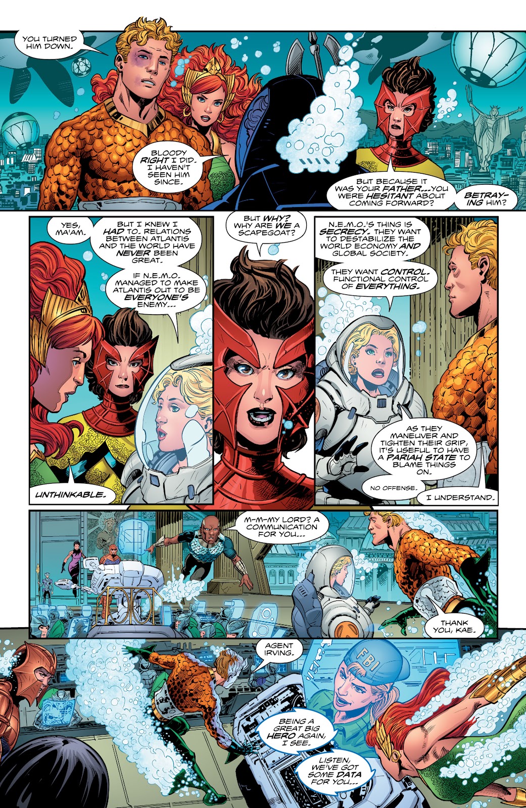 Aquaman (2016) issue 11 - Page 18
